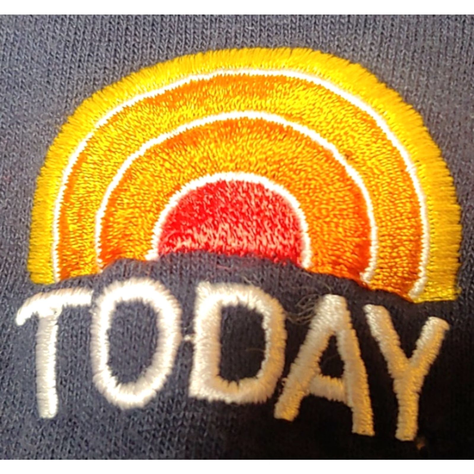 Logo 7 VINTAGE NBC Experience Today Show Shirt Small Blue Short Sleeve Embroidered Crew Neck Mens Size US S / EU 44-46 / 1 - 3 Thumbnail