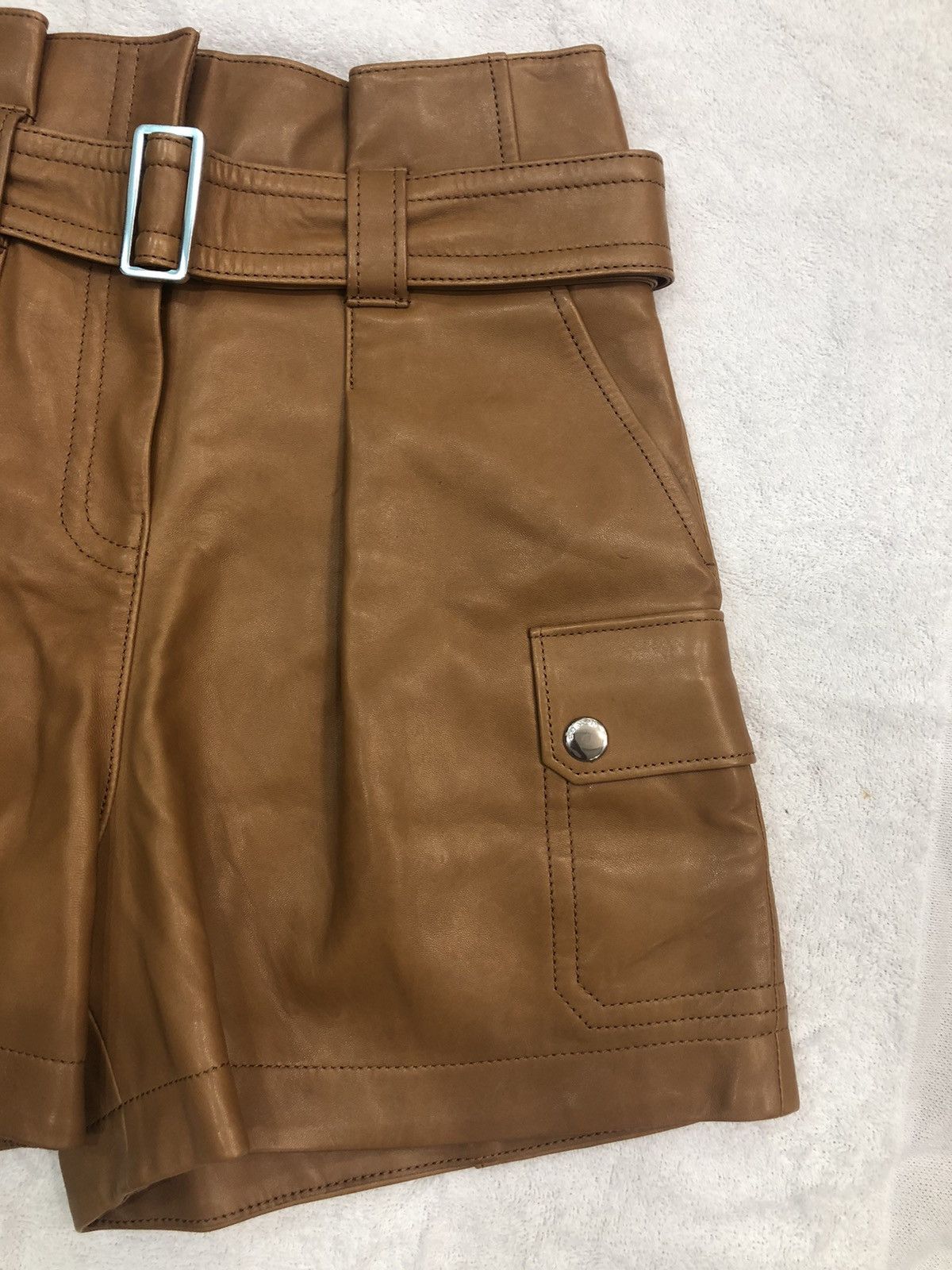 Coach Coach Leather Belted Short Pants Size US 28 / EU 44 - 5 Thumbnail