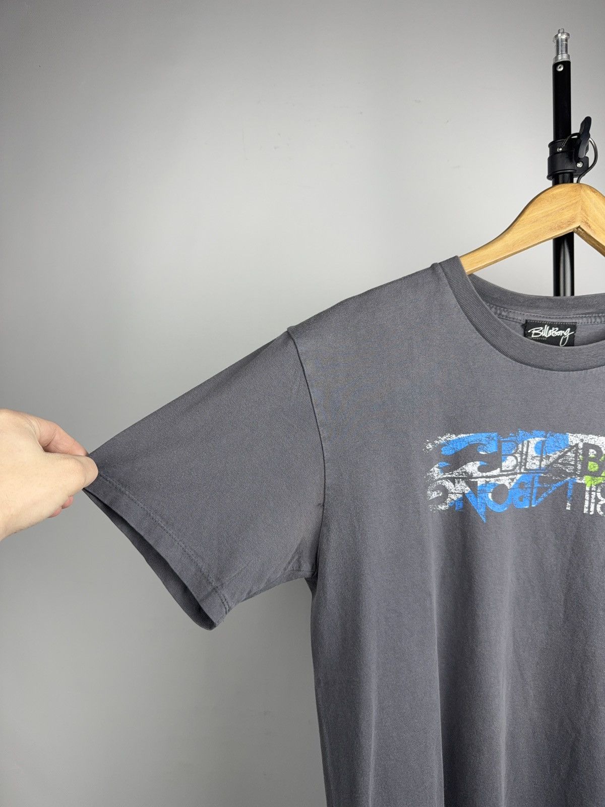 Billabong 00s Retro Billabong Vintage Sk8 Surf Surfwear Logo Tee Y2K Size US M / EU 48-50 / 2 - 4 Thumbnail