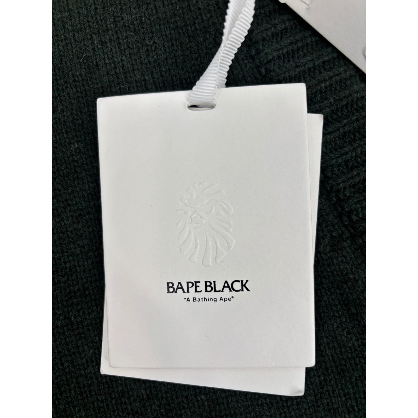 Bape BAPE Black Japan Green College Cardigan Size Medium Size US M / EU 48-50 / 2 - 10 Thumbnail