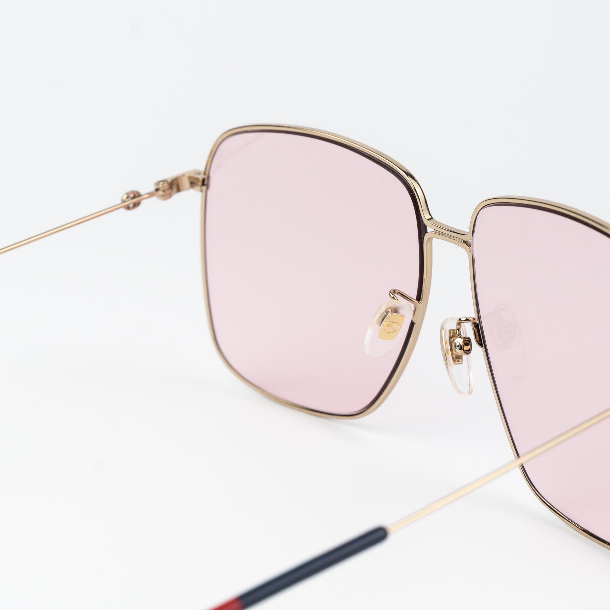 Gucci Gucci Women Sunglasses Square GG0394S 004 NEW AUTHENTIC Size ONE SIZE - 7 Thumbnail