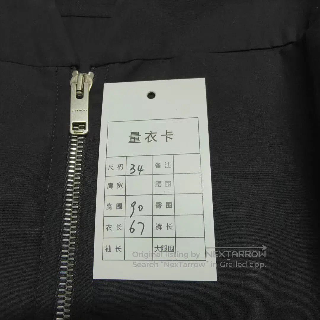 Givenchy Givenchy Women's Black Zip-Up Short Sleeve Shirt| Size XS / US 0-2 / IT 36-38 - 6 Thumbnail