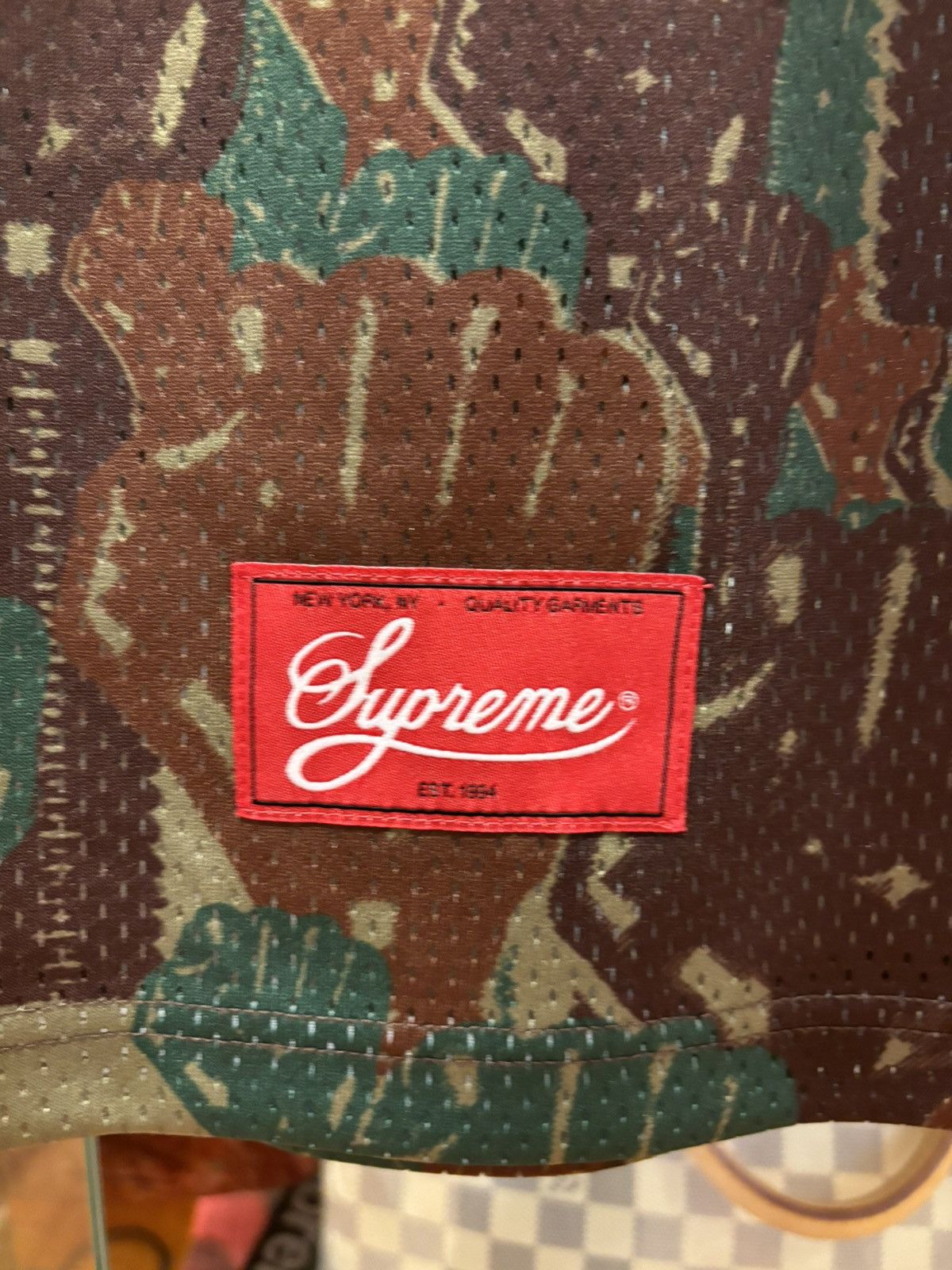 Hardies Hardware × Supreme Supreme Hardies Camo Jersey Size US S / EU 44-46 / 1 - 4 Thumbnail