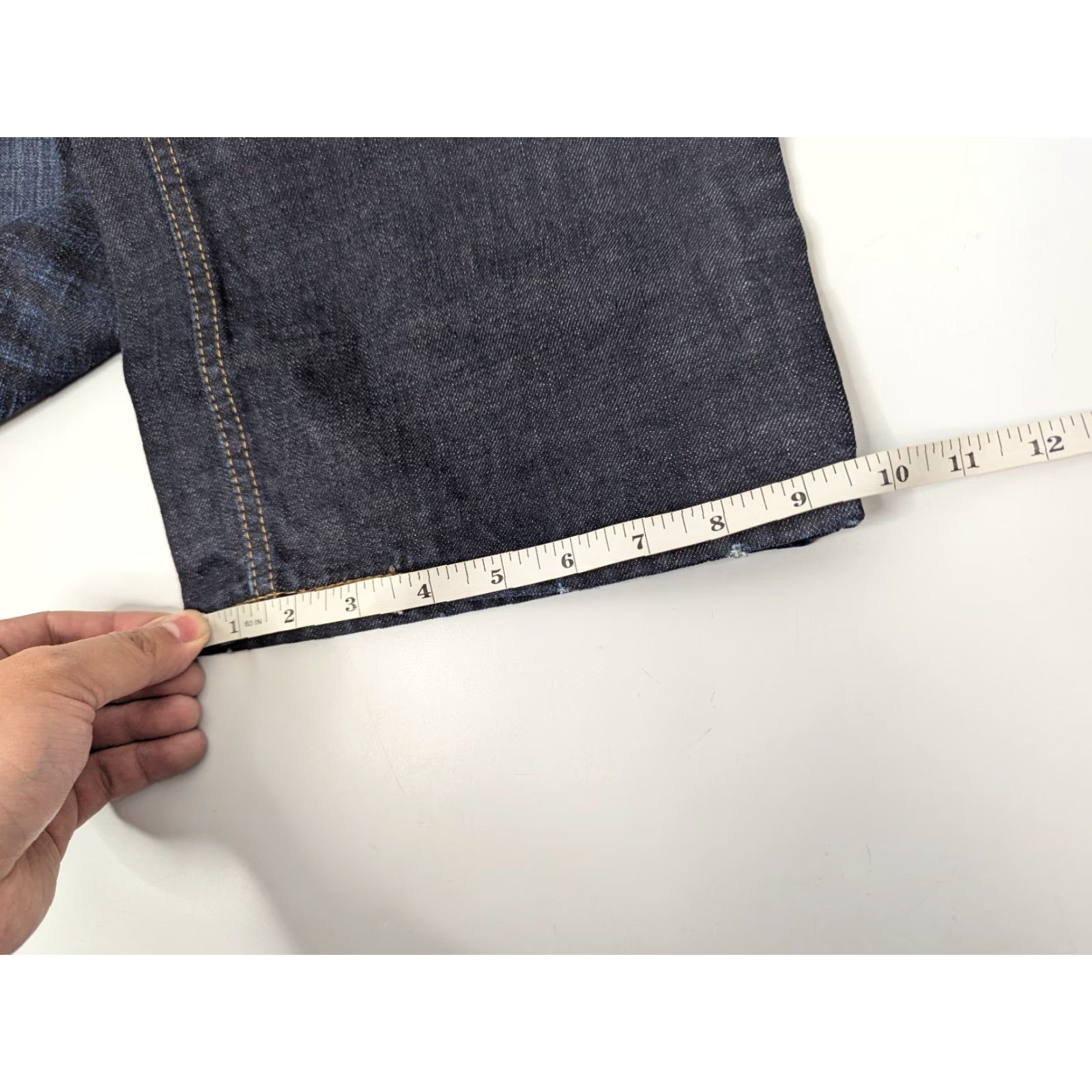 Levi's Levis 527 Jeans Mens 36X32 Blue Slim Bootcut Western Cowboy Dark Wash Denim Size US 36 / EU 52 - 7 Thumbnail