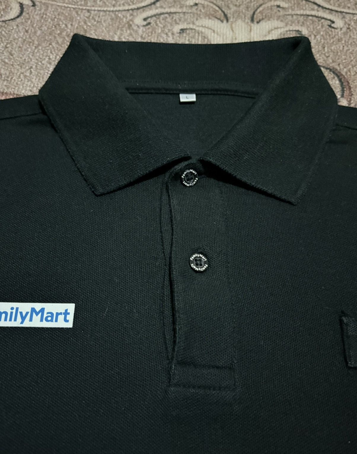 The Workers Club Family Mart Worker Uniform Polo T-Shirt Size US L / EU 52-54 / 3 - 3 Thumbnail