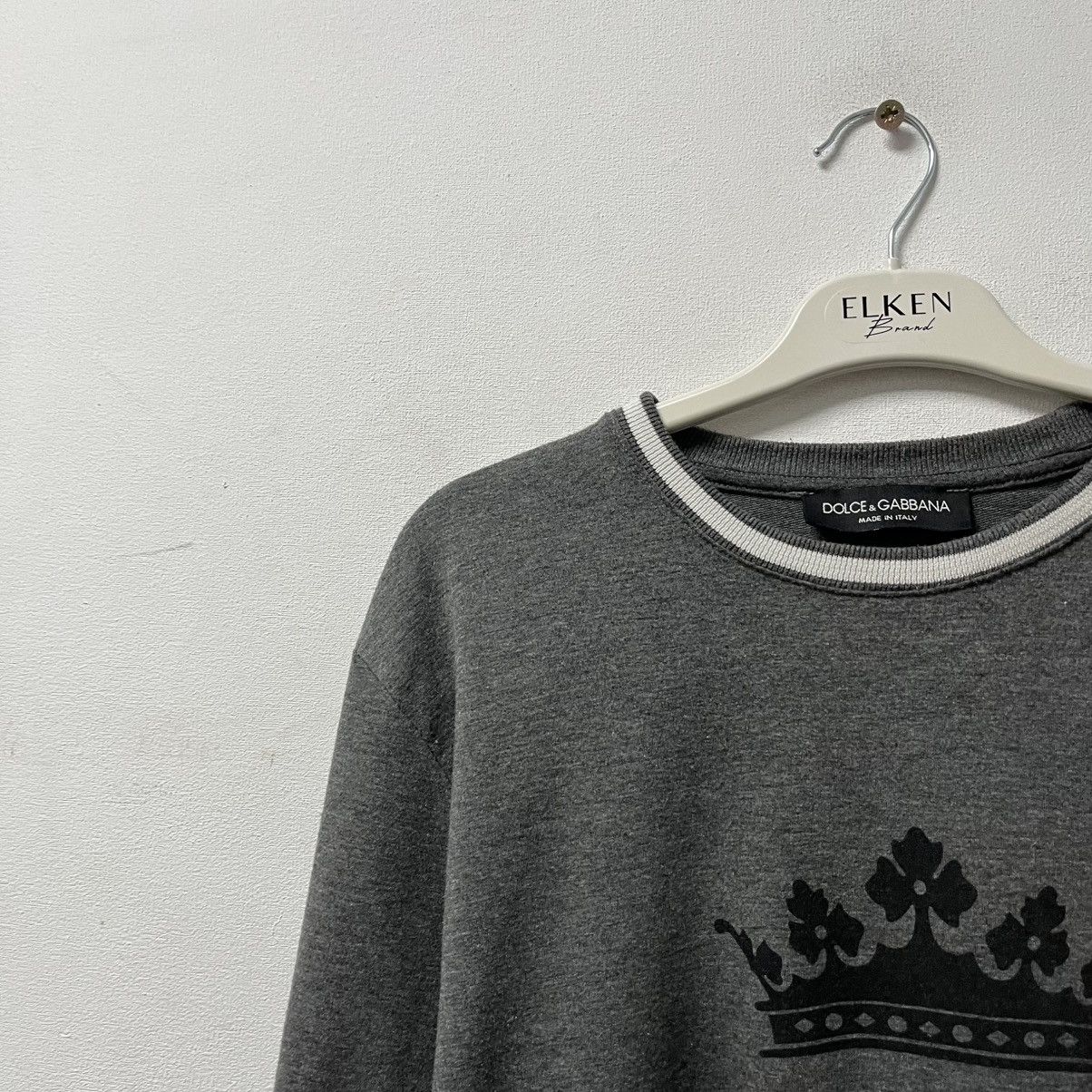 Dolce & Gabbana Rare Dolce & Gabbana sweatshirt big logo Milano Size US L / EU 52-54 / 3 - 3 Thumbnail