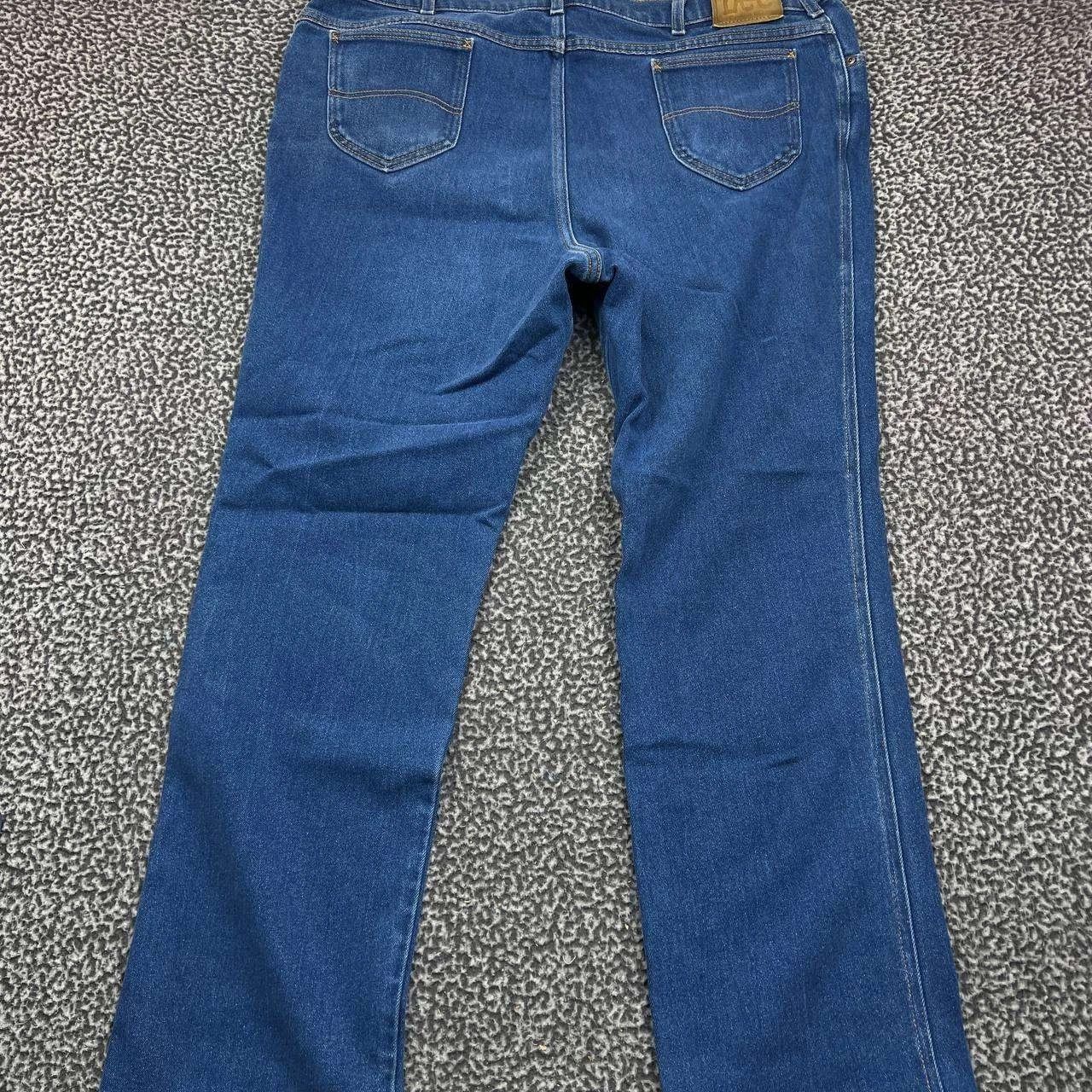 Lee Vintage Lee Jeans Men 48x34 Denim Pants Straight Pocket Size US 34 / EU 50 - 2 Thumbnail