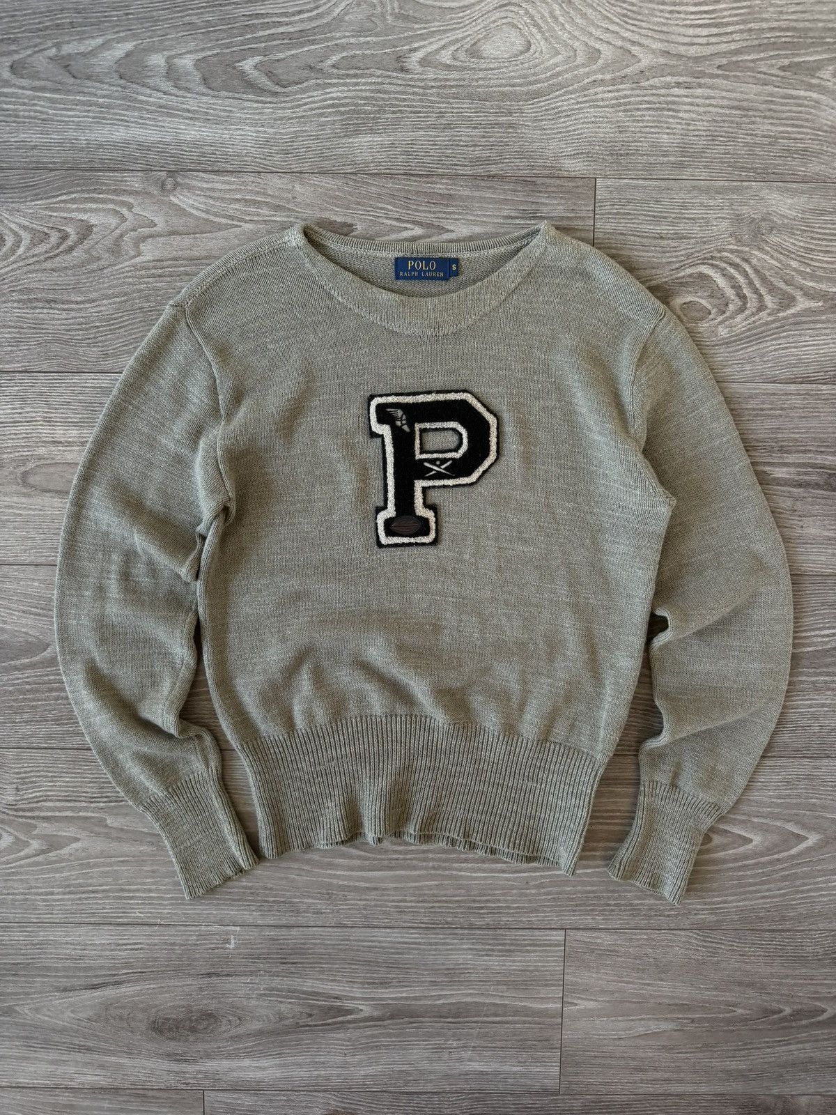 Polo Ralph Lauren Polo Ralph Lauren Grey Luxury Casual Knitted Sweater Size US S / EU 44-46 / 1 - 11 Thumbnail