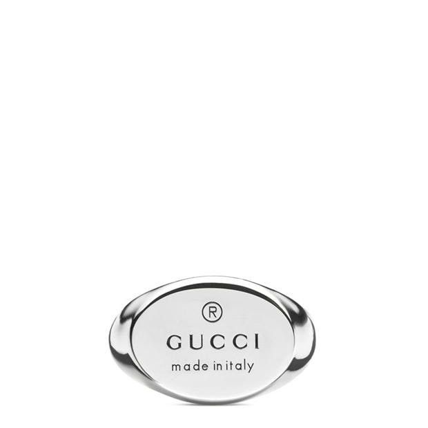 Gucci GUCCI Trademark Oval Ring - 17 Size ONE SIZE - 1 Thumbnail