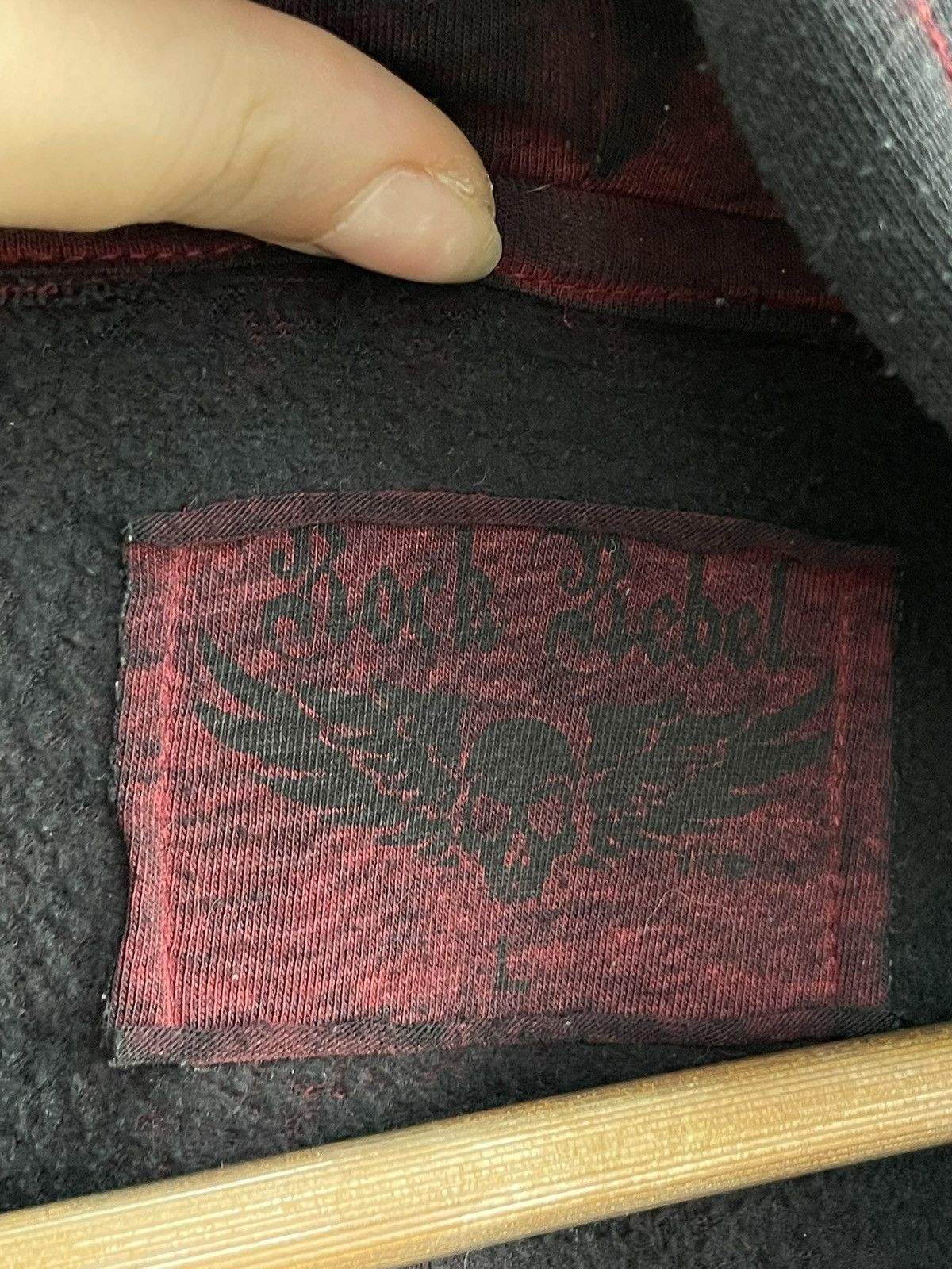 Other Rare skull affliction style hoodie y2k hype Size US L / EU 52-54 / 3 - 14 Thumbnail