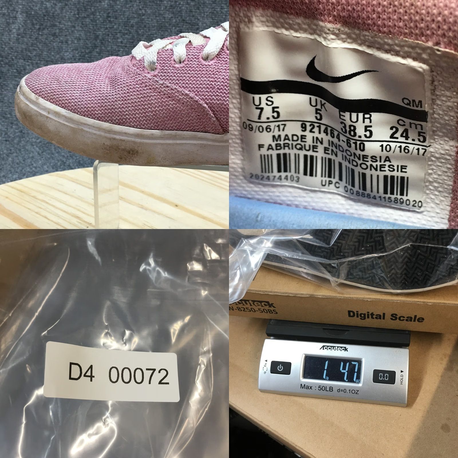 Nike Nike SB Check Low Top Sneakers Womens Pink 7.5 Shoes Skateboarding Casual Athletic 921464-610 Size M / US 6-8 / IT 42-44 - 11 Thumbnail