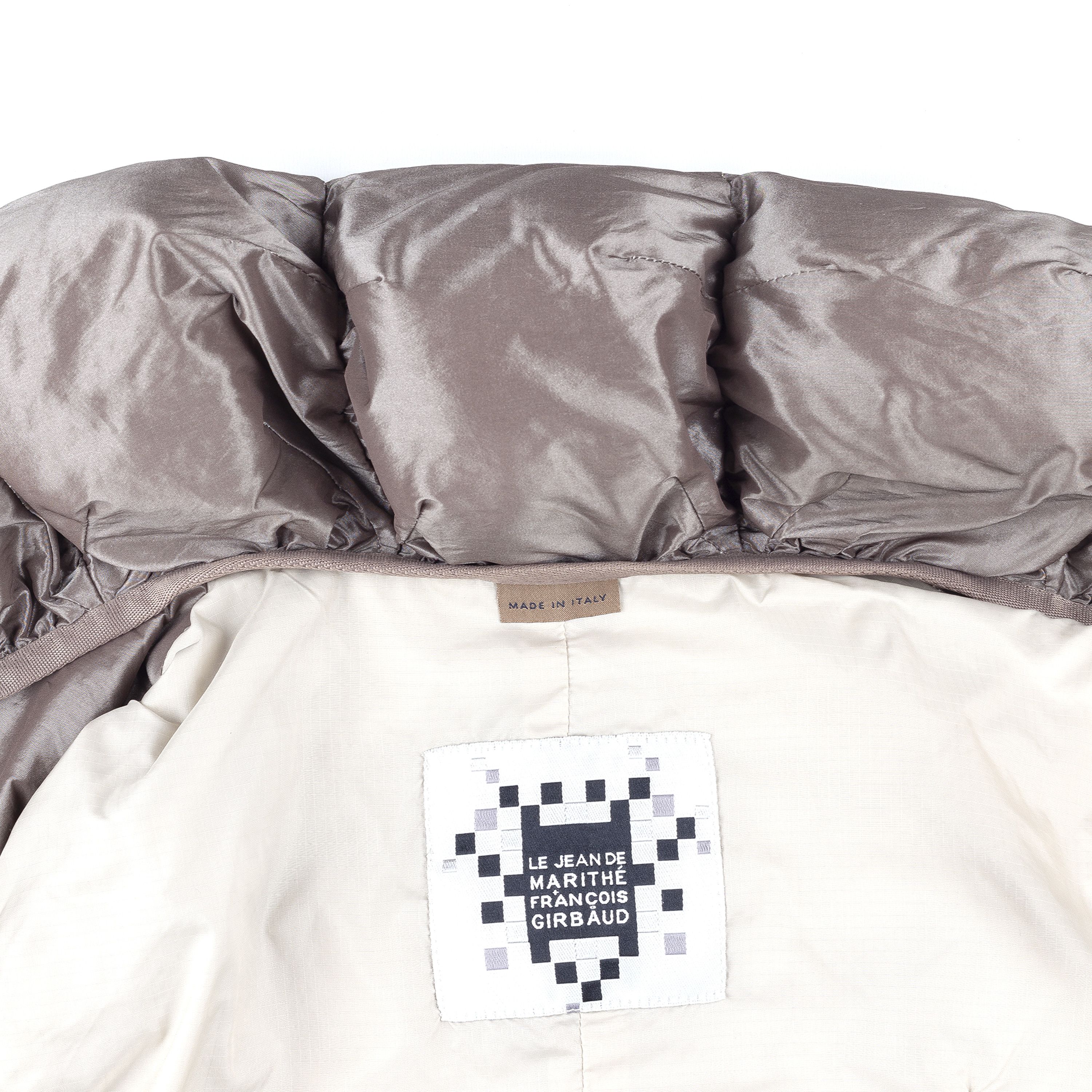 Marithe + Francois Girbaud Marithé François Girbaud Brown Bubble Puffer Vest (XS) Size XS / US 0-2 / IT 36-38 - 3 Thumbnail