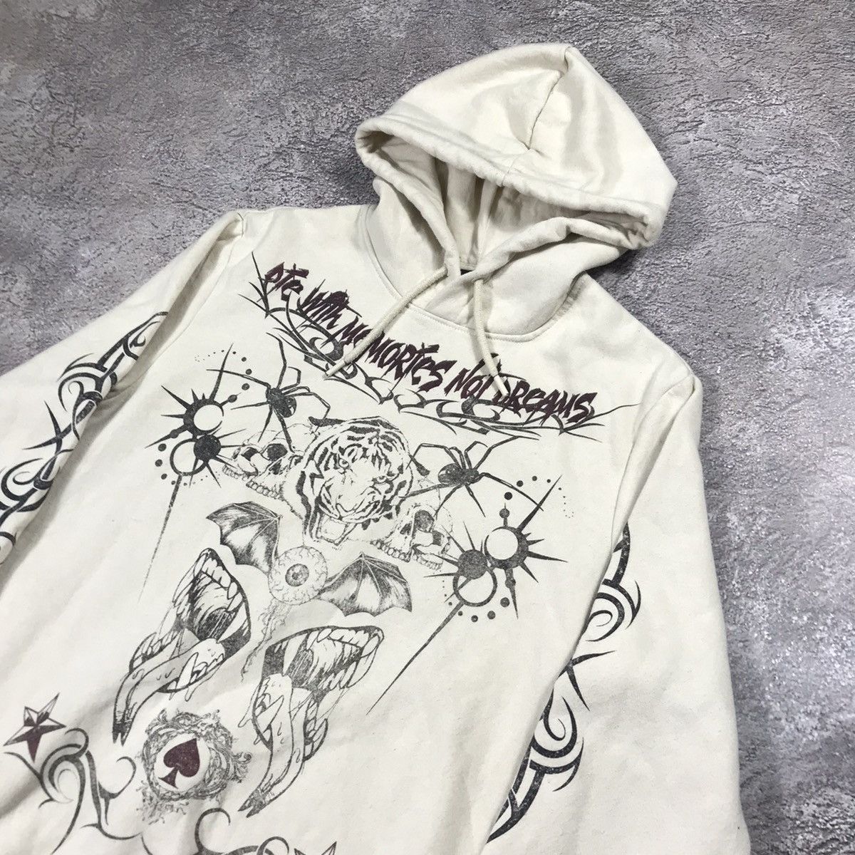 Vintage Vintage Y2K Occult Graphic Hoodie Grunge Dark Academia M Size US M / EU 48-50 / 2 - 5 Thumbnail