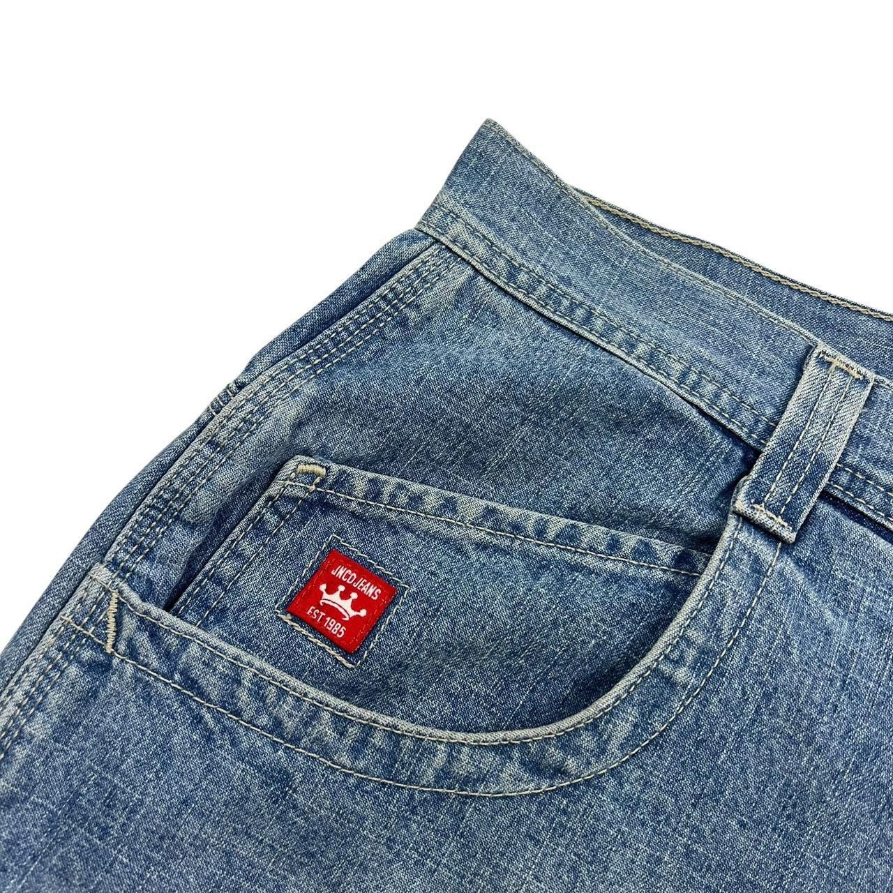 JNCO Vintage Jnco Red Crown Carpenter Denim Shorts Jorts Waist 34 Size US 34 / EU 50 - 6 Thumbnail