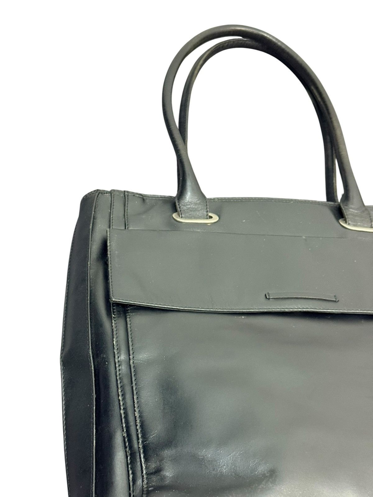 Jean Paul Gaultier Full Leather JPG Tote Bag prada julius dior homme lgb 1🟩4 Size ONE SIZE - 18 Thumbnail