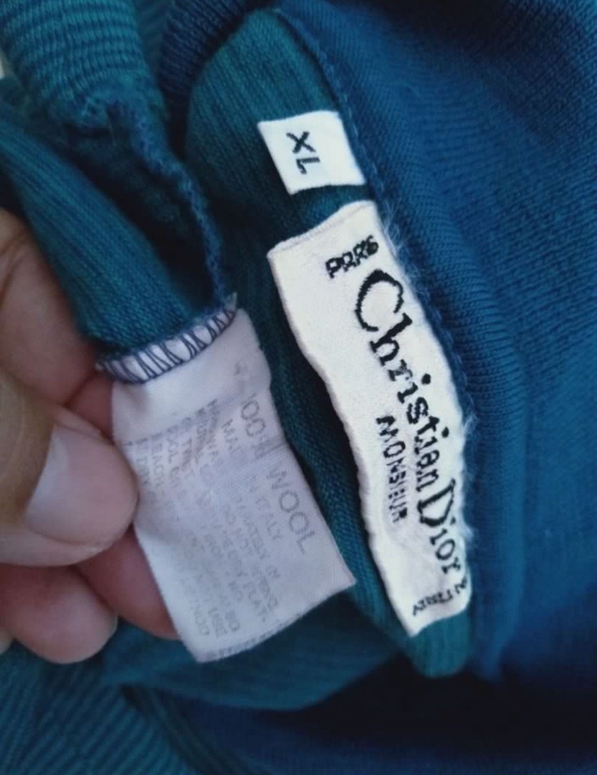 Christian Dior Monsieur × Dior Vintage Christian Dior Polo shirt Size US XL / EU 56 / 4 - 3 Thumbnail