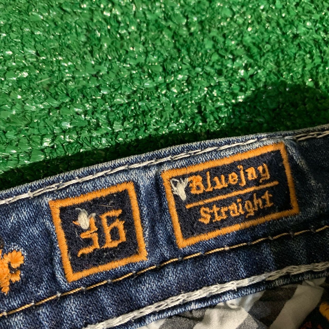 Rock Revival Crazy Y2K Thrashed Rock Revival Light Wash Jeans Size 36 Size US 36 / EU 52 - 5 Thumbnail