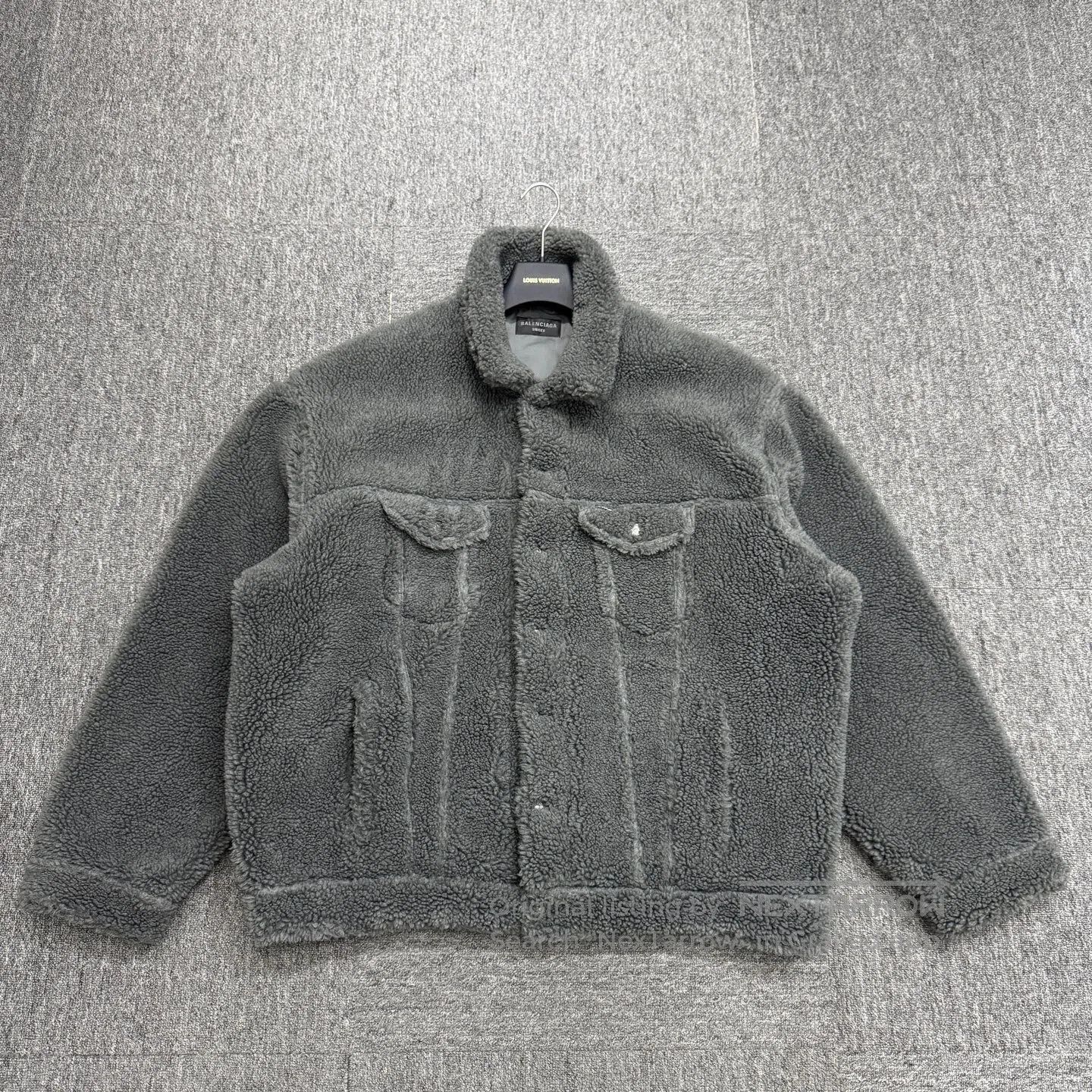 Balenciaga Balenciaga Gray teddy bear jacket| Size US S / EU 44-46 / 1 - 2 Thumbnail