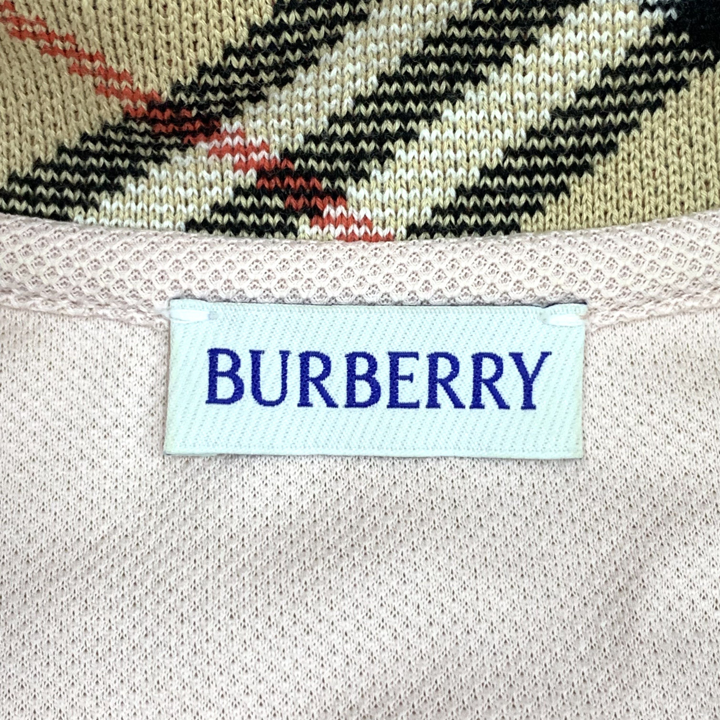 Burberry Burberry Embroidered Equestrian Polo Pink (Size M) Size M / US 6-8 / IT 42-44 - 2 Thumbnail