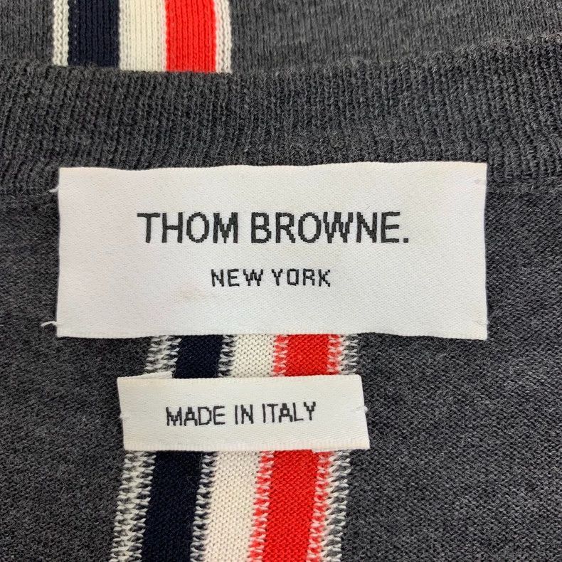 Other Thom Browne Cotton round neck short sleeve knit Size XS / US 0-2 / IT 36-38 - 5 Thumbnail