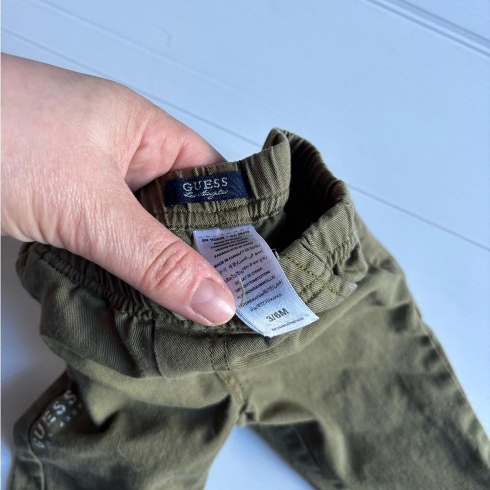 Guess Baby Boy Guess Khaki Pants Size 3-6 Months Size US 26 / EU 42 - 3 Thumbnail
