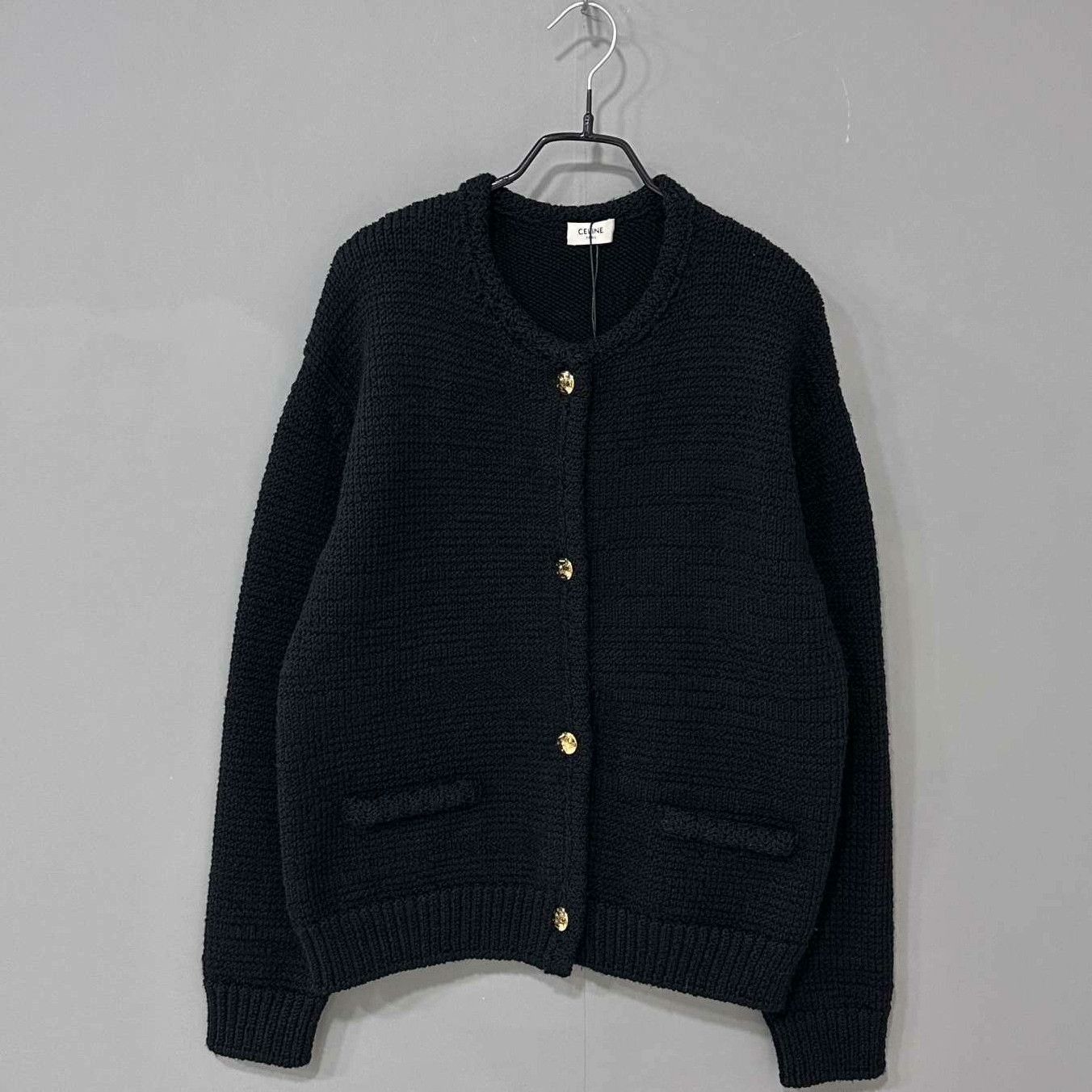 Celine Celine Knit Gold Sweater XS Women Size XS / US 0-2 / IT 36-38 - 1 Thumbnail