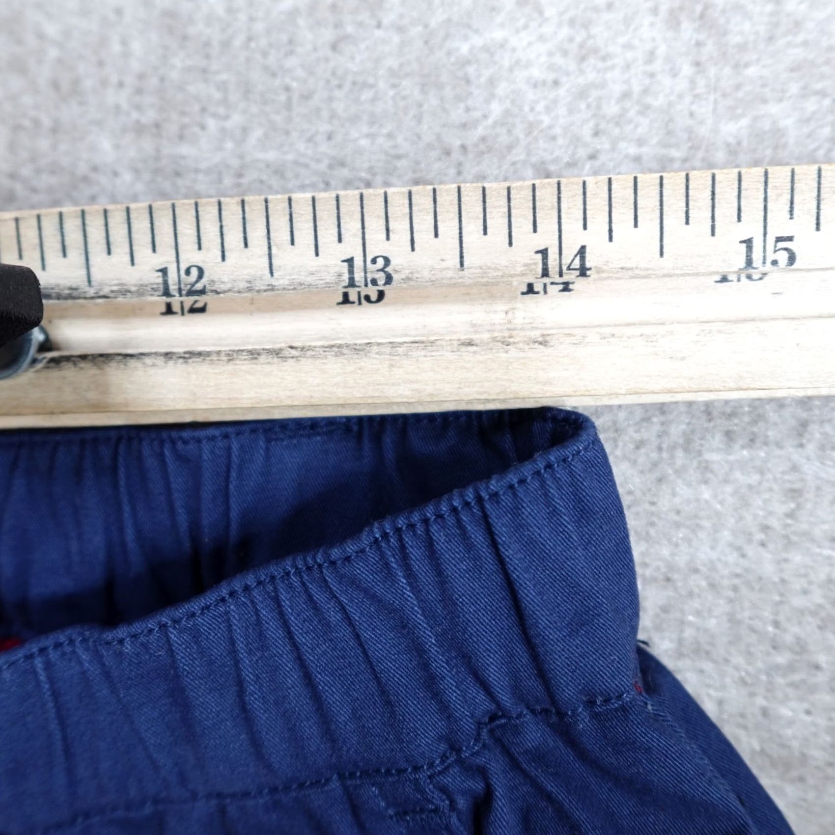 Commando Woof Clothing Mens Pants Medium Blue Lined Chino Stretch Waist Cotton Blend Straight Inseam 29 in Pockets Button Front Vac wood? Size US 31 - 3 Thumbnail