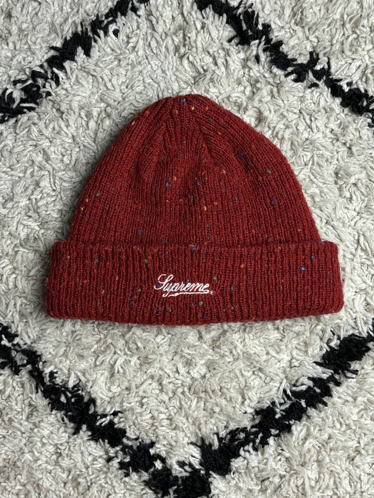 Supreme Supreme Knitted Winter Beanie Hat Vintage Size ONE SIZE - 1 Thumbnail