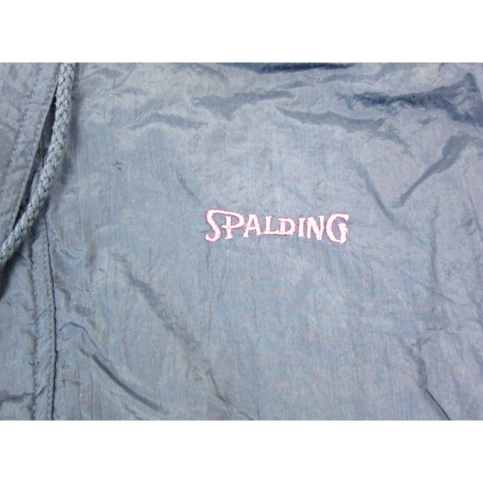 Spalding VINTAGE Spalding Hoodie Mens L Blue Jacket Windbreaker Nylon Zip 90s Size US L / EU 52-54 / 3 - 3 Thumbnail