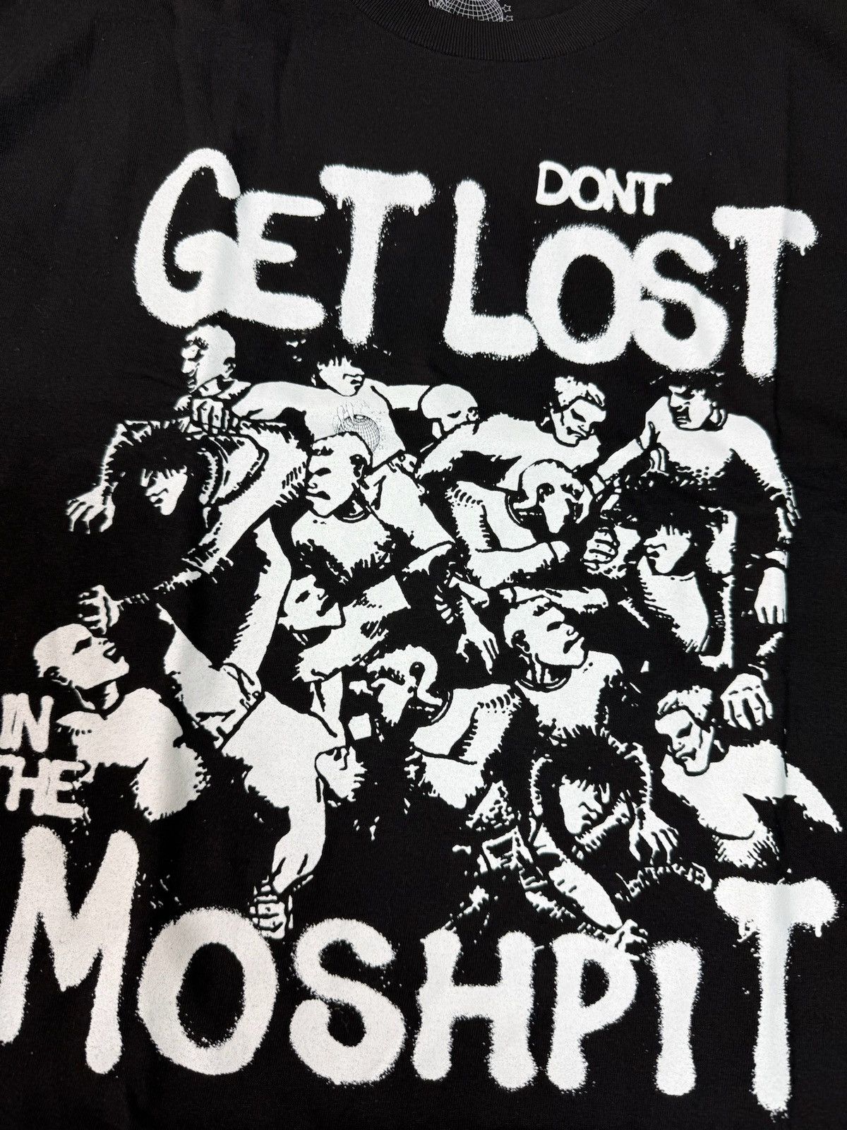 Band Tees × Rap Tees $NOT Don’t Get Lost in the Mosh Pit Tee Black Large Size US L / EU 52-54 / 3 - 5 Thumbnail