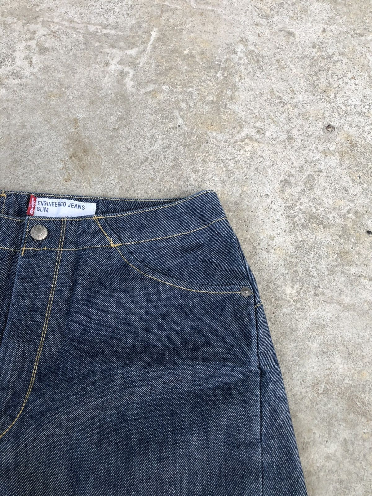 Levi's Y2k Levi’s Engineered Slim Fit Single Pocket Size US 27 - 17 Thumbnail