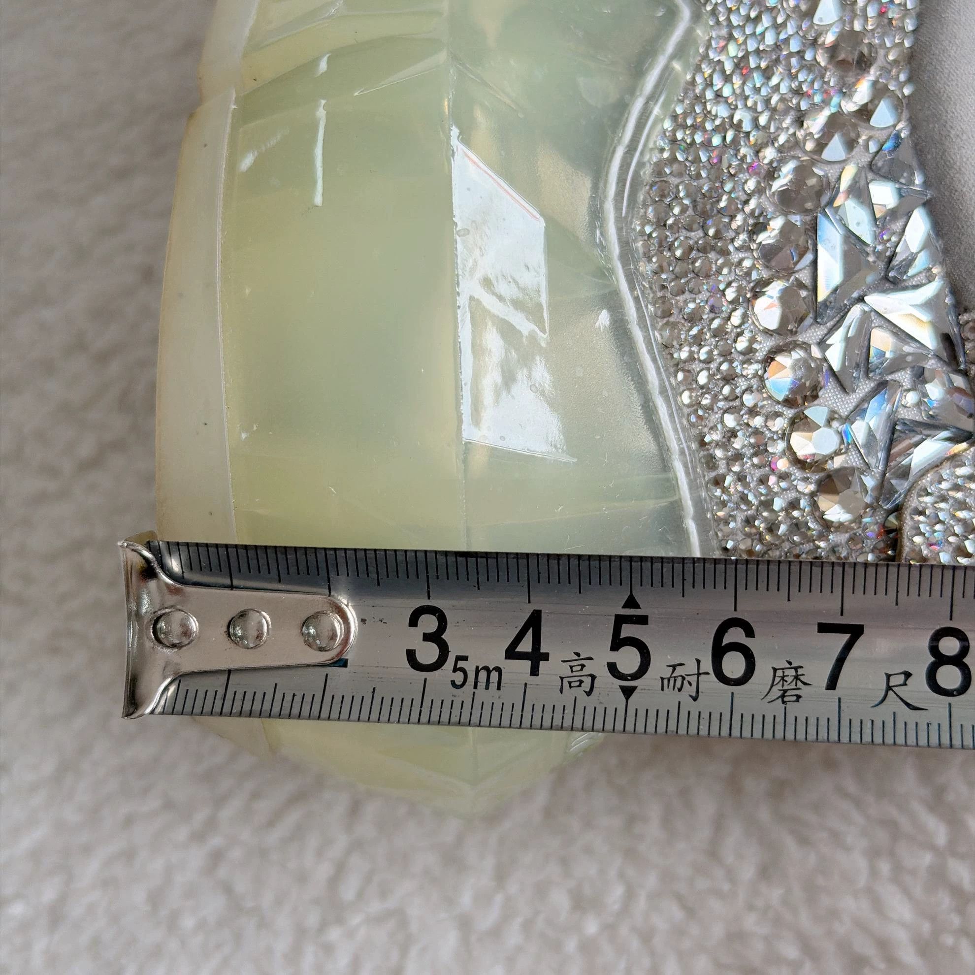 Jimmy Choo Jimmy Choo Crystal Paved Dad Sneakers 37 EU 6366 Size US 6.5 / IT 36.5 - 9 Thumbnail