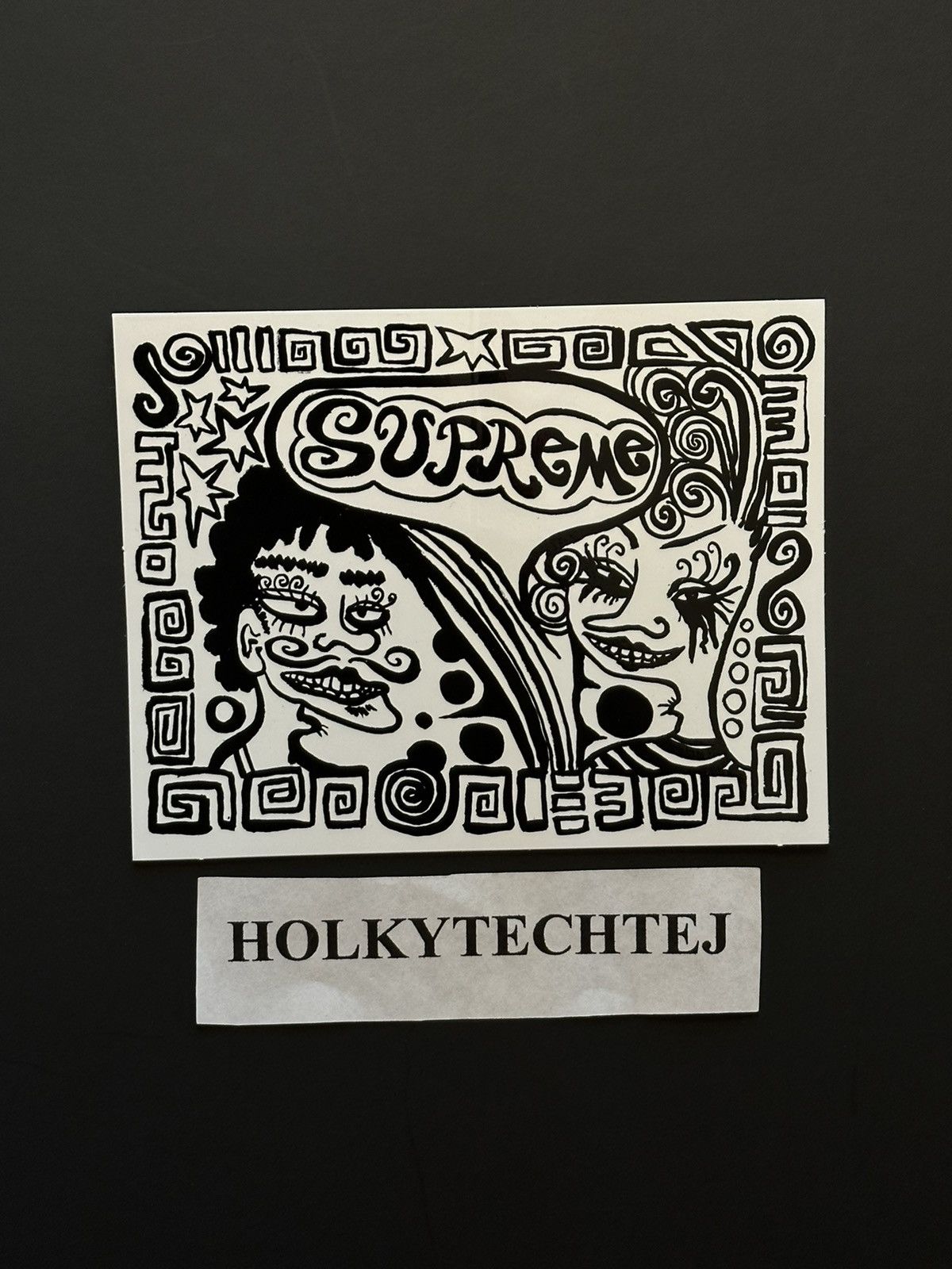 Supreme Supreme Faces Sticker Size ONE SIZE - 1 Preview