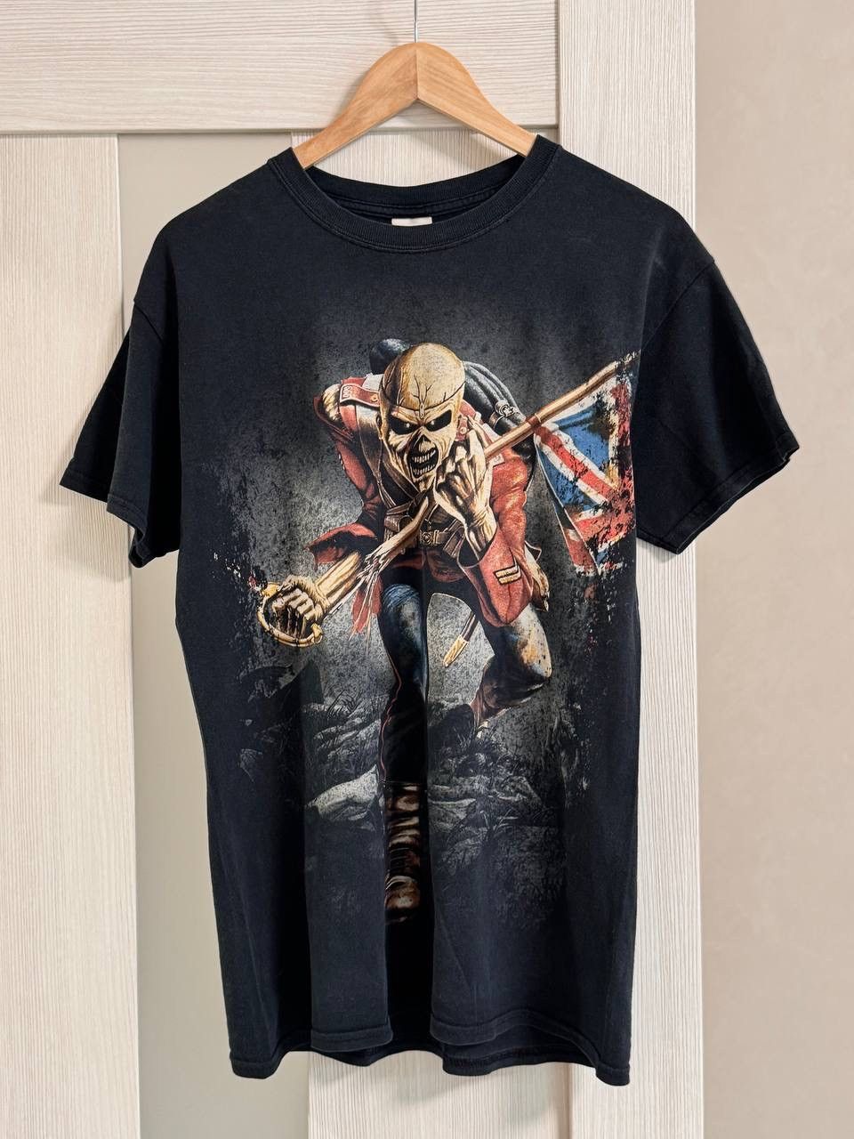 Band Tees × Iron Maiden × Vintage vintage iron maiden shirt front and back graphic Size US L / EU 52-54 / 3 - 1 Thumbnail
