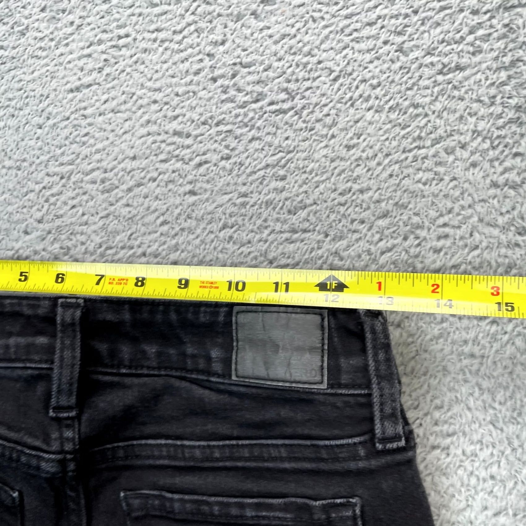 Vintage Aéropostale Jeans Womens 2R Black Bootcut Denim Cotton Stretch Dark Wash Jeans 5-Pocket Inseam 30 Regular Womens Size 26" / US 2 / IT 38 - 8 Thumbnail