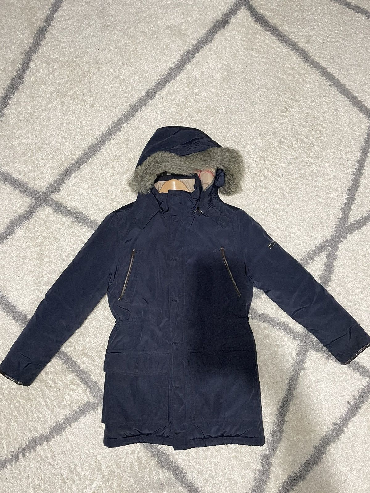 Burberry Burberry Navy Parka Jacket Size US XS / EU 42 / 0 - 1 Thumbnail