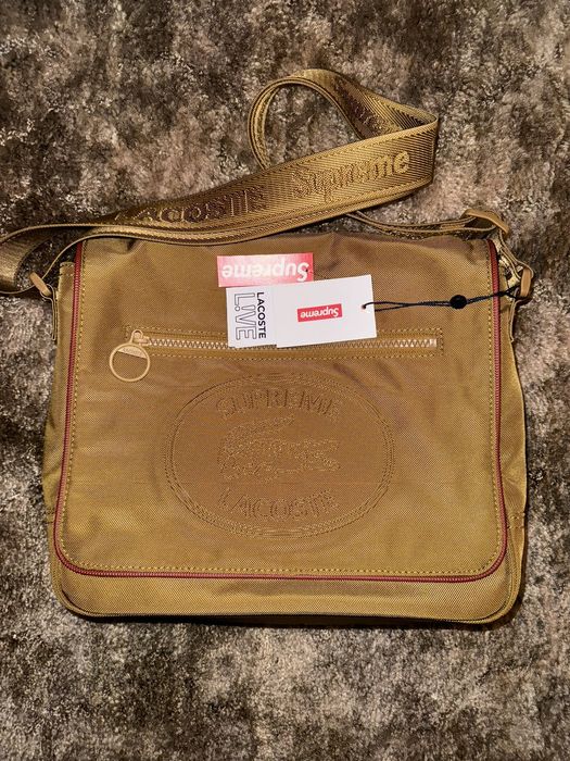 Supreme Supreme Lacoste Messenger Bag | Grailed