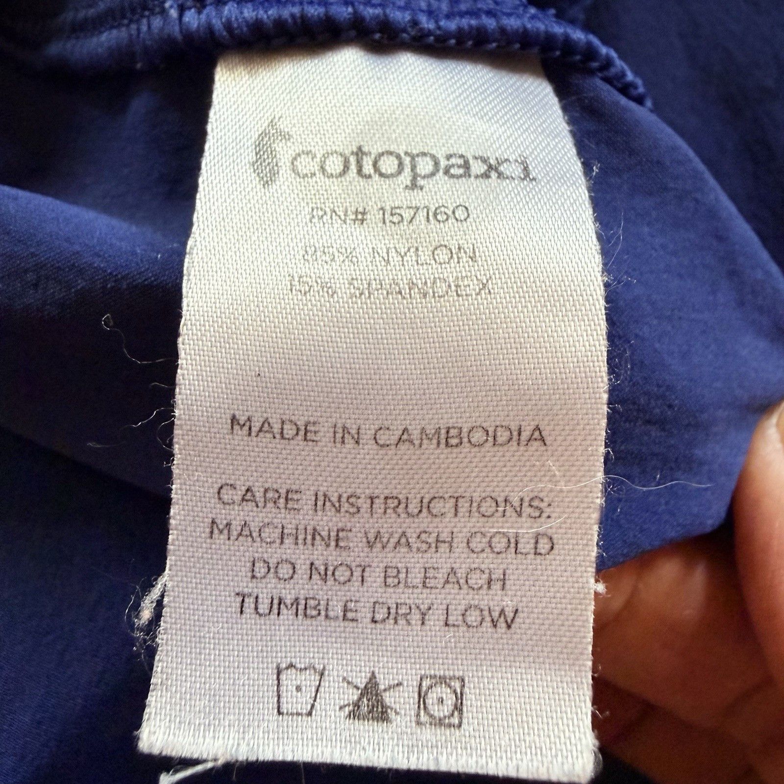 Cotopaxi Cotopaxi Vamos Hybrid Men’s Large Blue Yellow Shorts Size US 35 - 6 Thumbnail