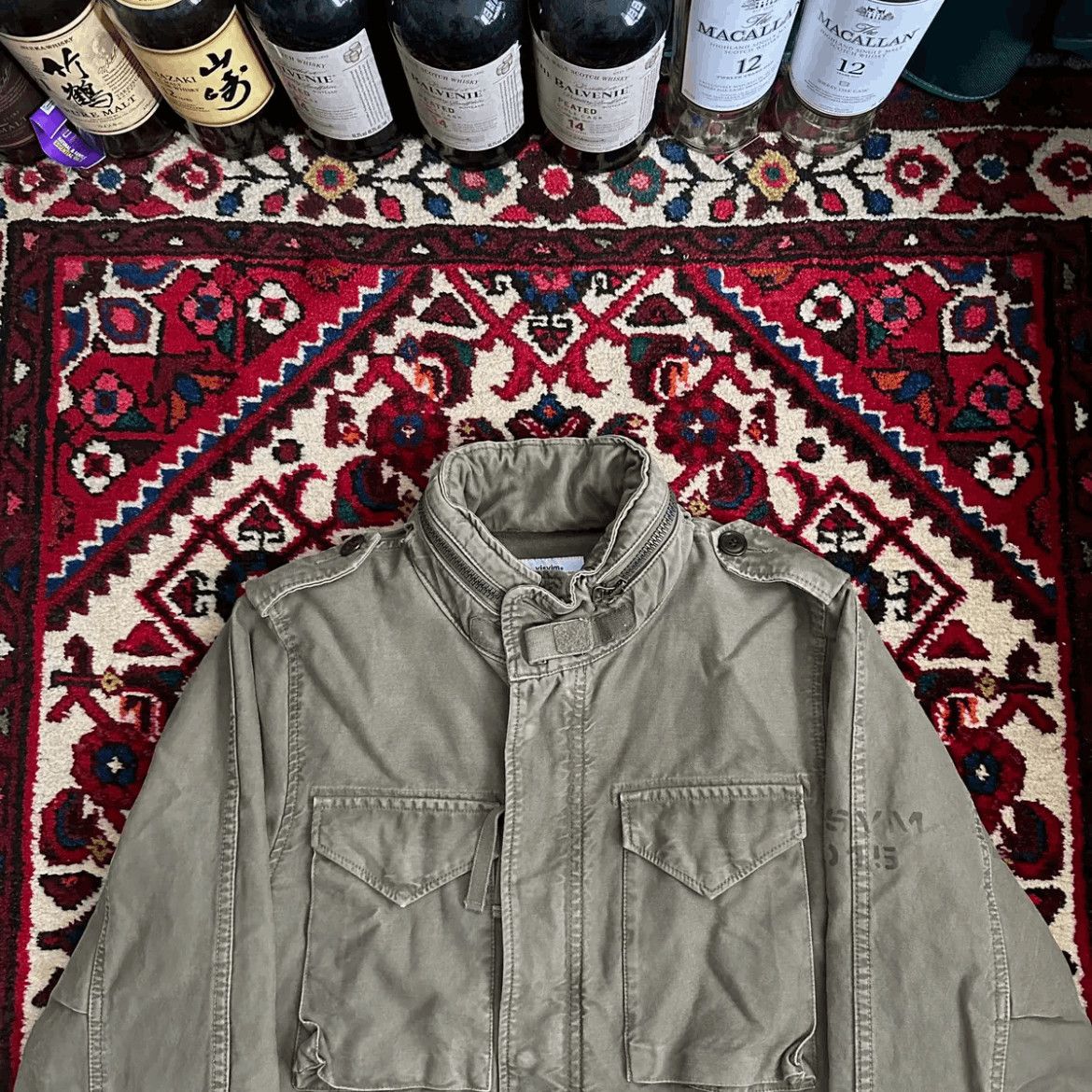 Sz 1 Visvim 15AW Bickle M65 Military Jacket-2505