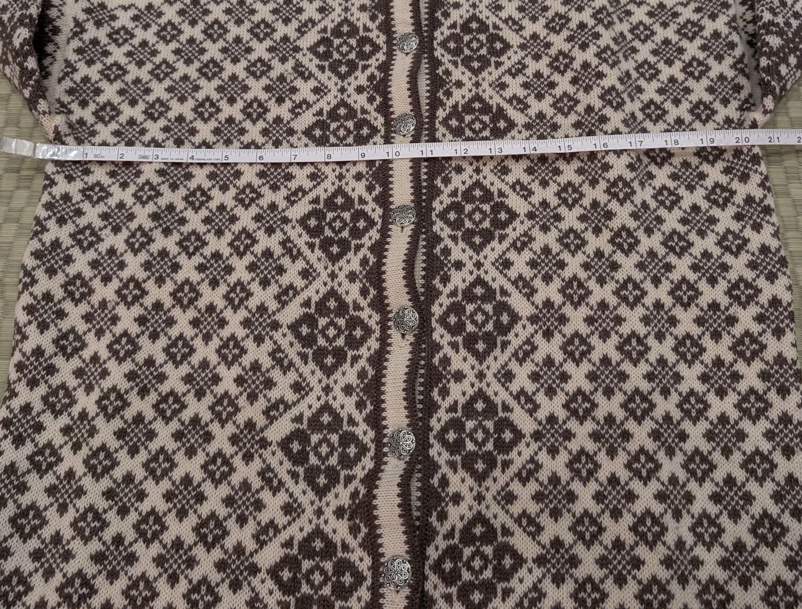 Other Selbu Tradition 100% Pure New Wool Cardigan Made in Norway Size M / US 6-8 / IT 42-44 - 6 Thumbnail