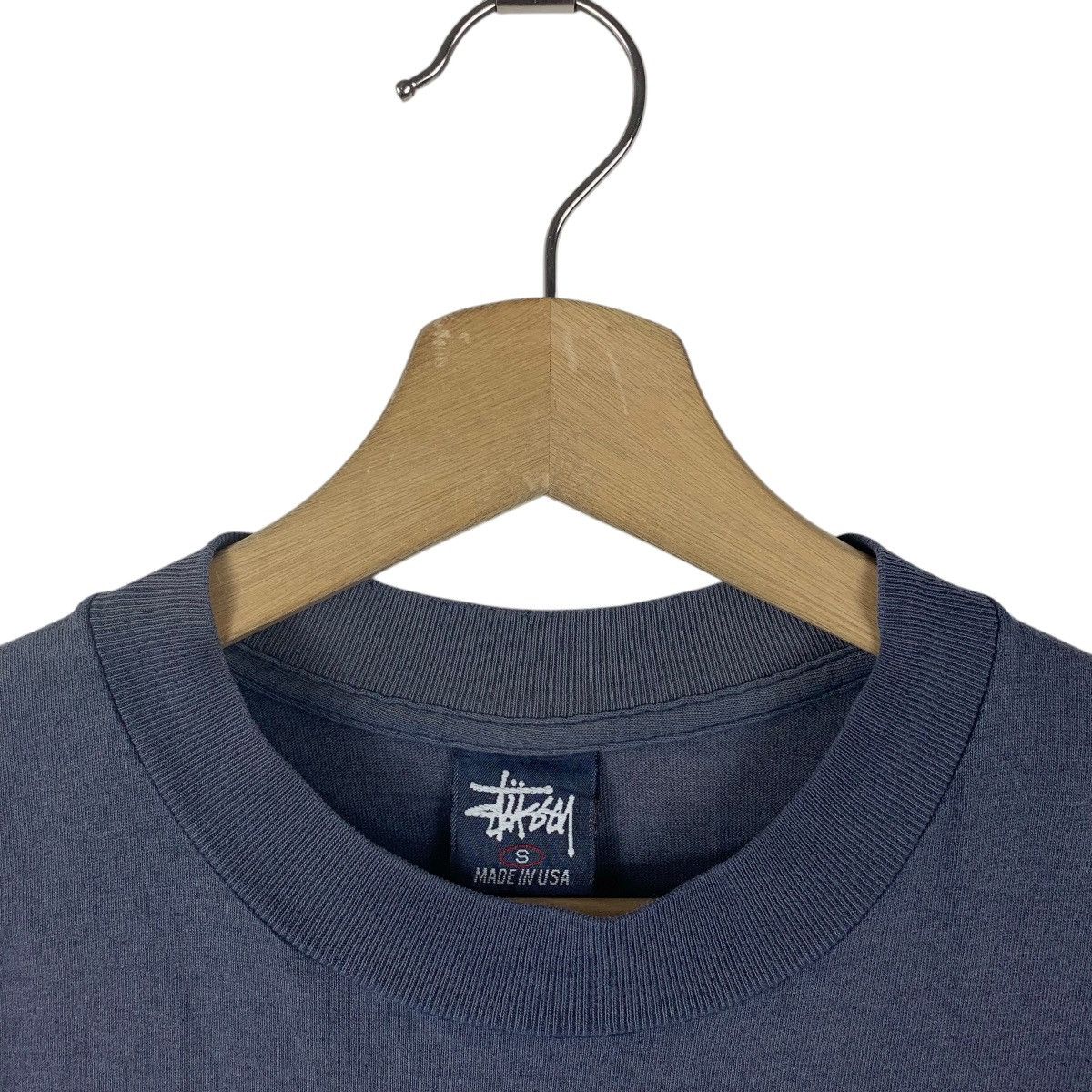 Stussy × Vintage Vintage 90s STUSSY 18 big printed streetwear tee Size US S / EU 44-46 / 1 - 5 Thumbnail