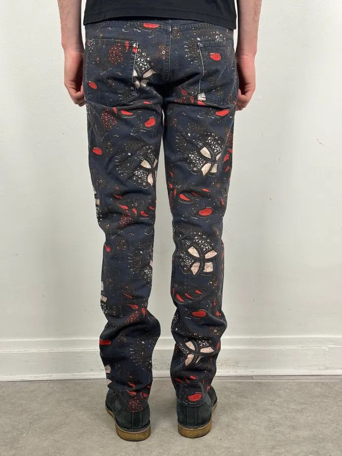 Dries Van Noten Dries Van Noten Navy Contemporary Pants Size US 34 / EU 50 - 3 Thumbnail
