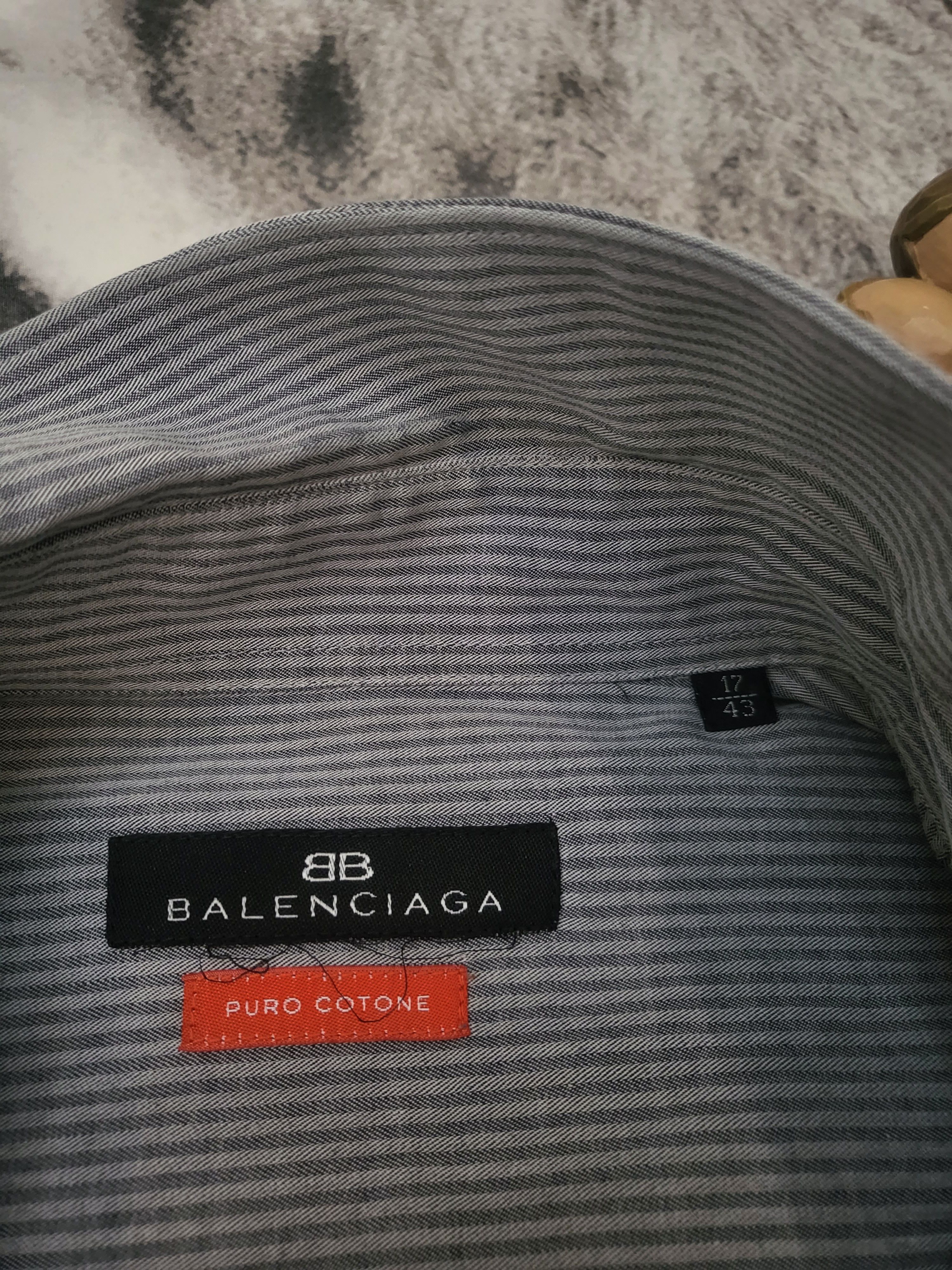 Balenciaga Men's shirt Balensiaga Size 42R - 8 Thumbnail