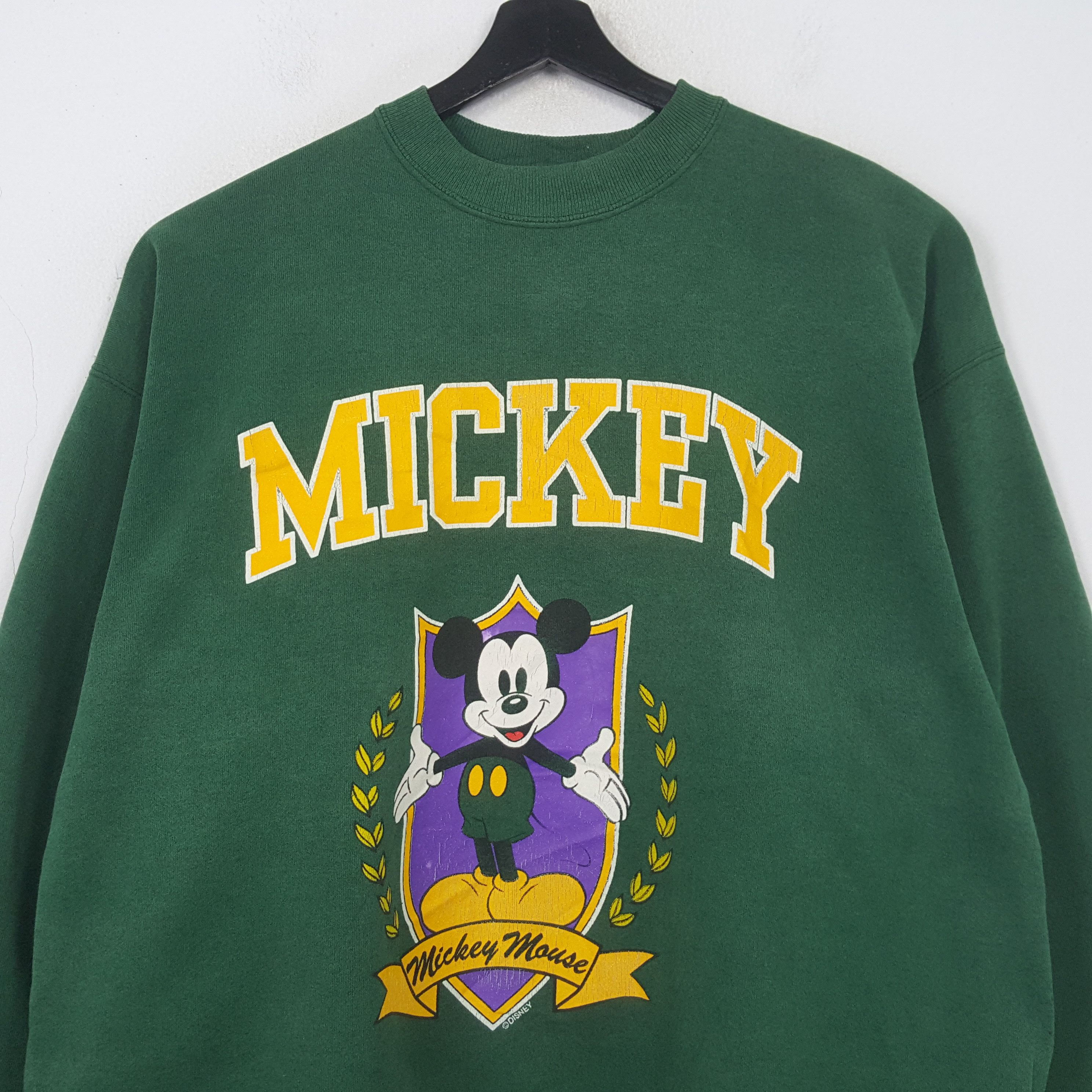 Hanes Mickey Mouse Cartoon Character Vintage Sweatshirt RR6 Size US XL / EU 56 / 4 - 2 Thumbnail