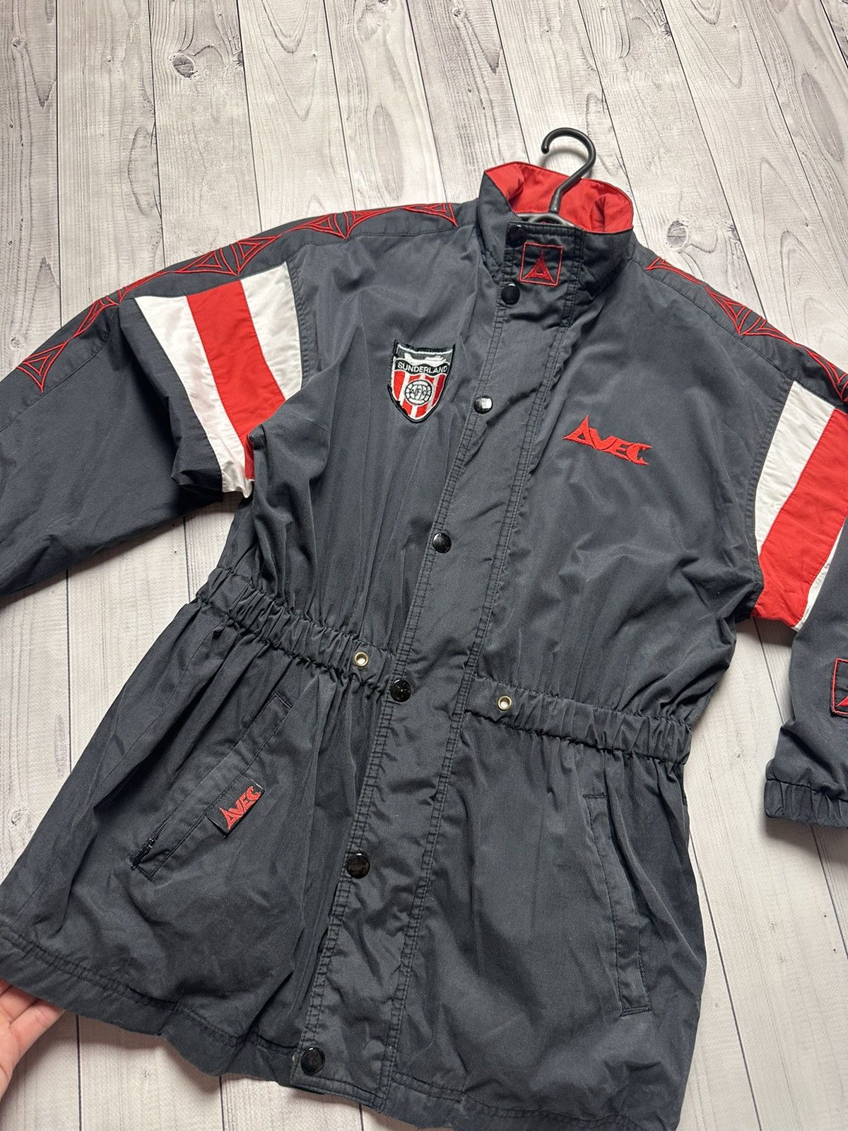 Vintage Vintage Sunderland soccer jacket kids 9-10 years rare Size US XXS / EU 40 - 2 Thumbnail