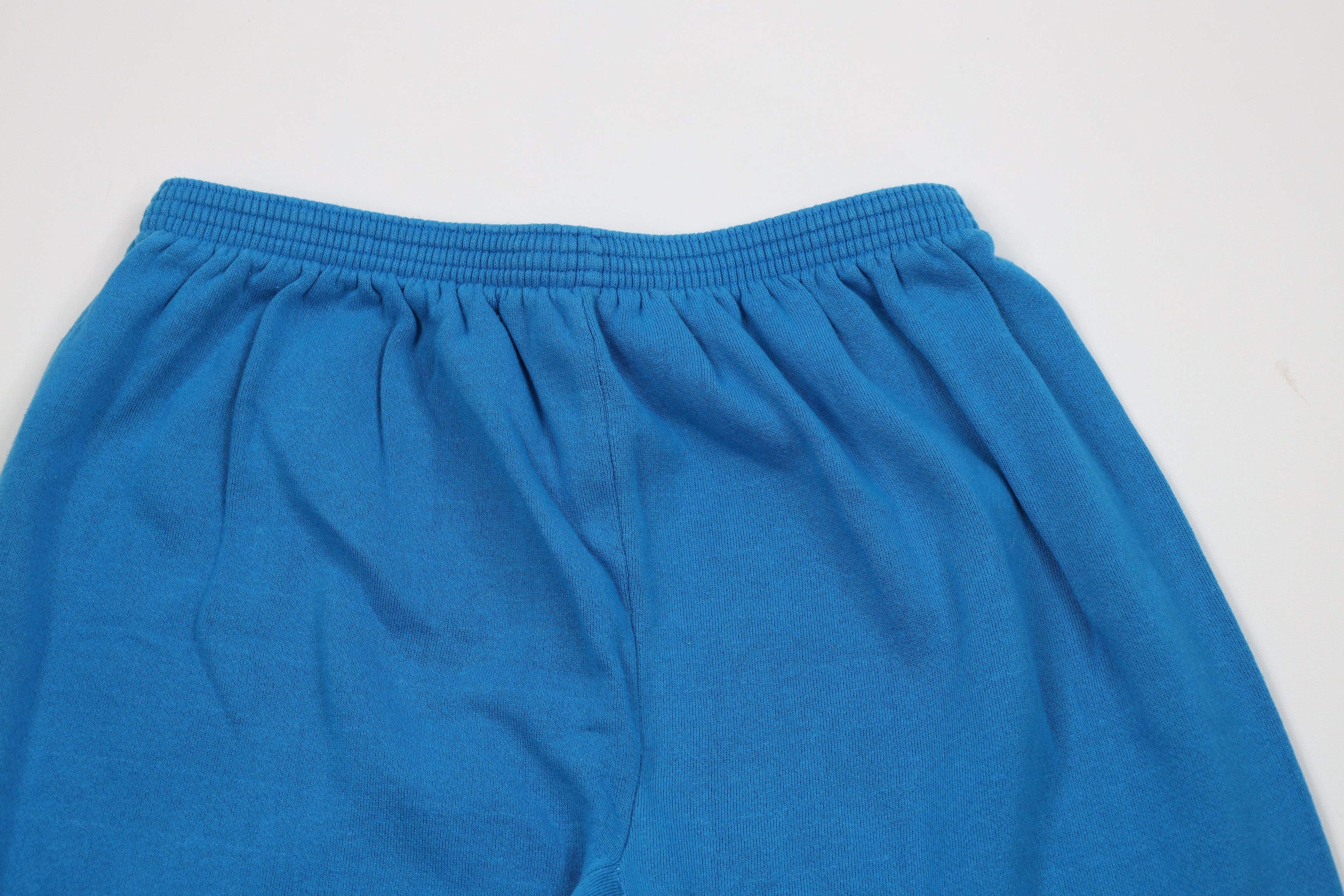 Vintage Vintage 70s 80s Streetwear Sweatpants Joggers Blue USA Size 29" - 2 Thumbnail