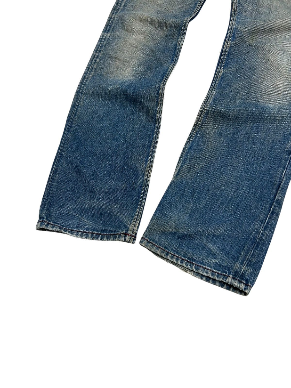 Diesel Diesel Trojan Jean Mud Washed Distressed Straight Cut Size US 30 / EU 46 - 4 Thumbnail