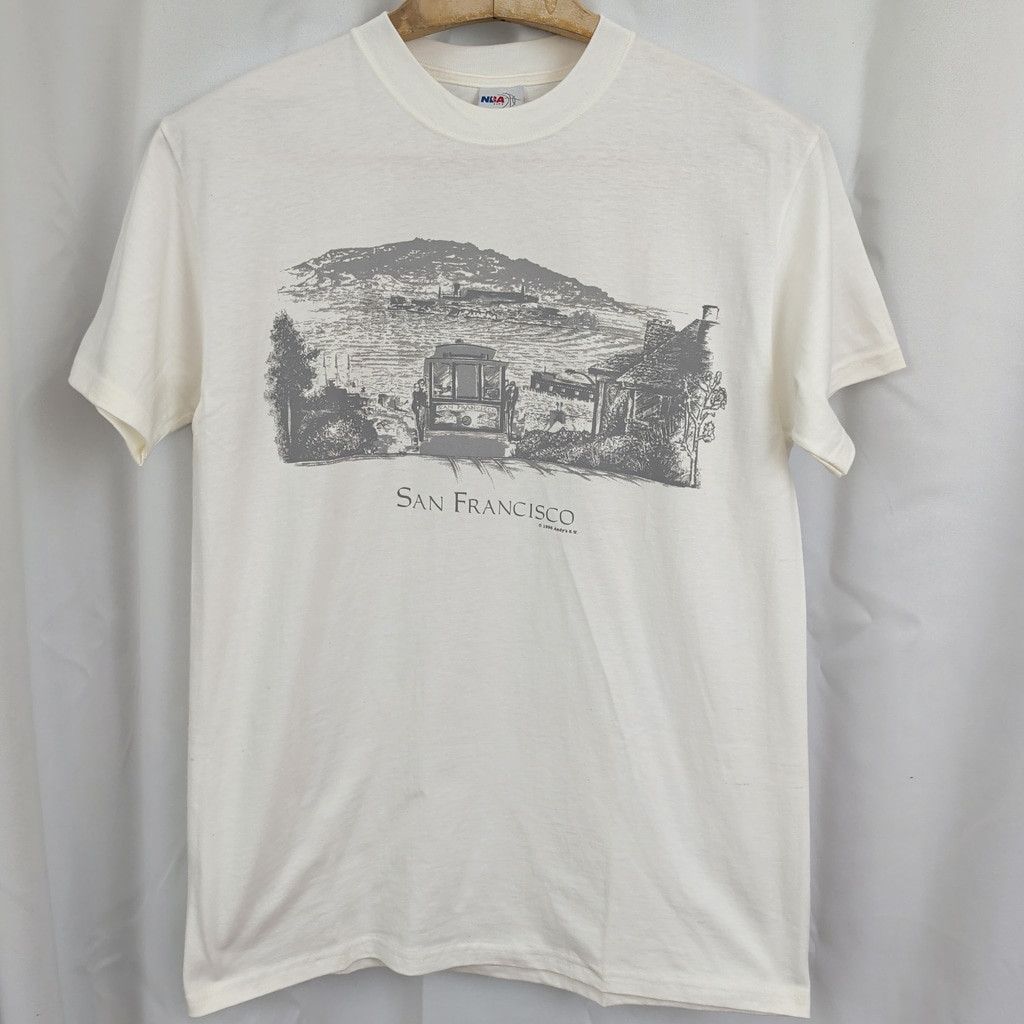 NBA × Vintage Vintage Dead Stock NBA City San Francisco T-Shirt Large Size US L / EU 52-54 / 3 - 8 Thumbnail