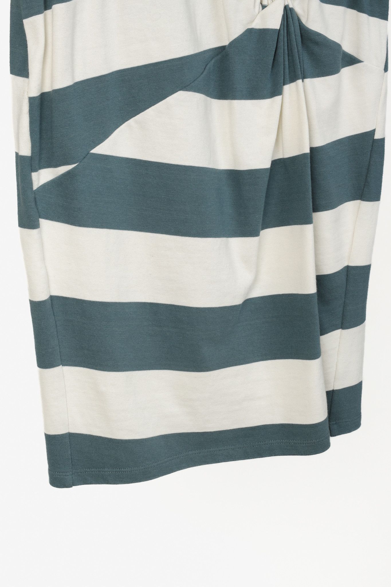 Veronica Beard Veronica Beard Jeans Tyla Striped Knot-Front Tee Dress Size M / US 6-8 / IT 42-44 - 6 Thumbnail