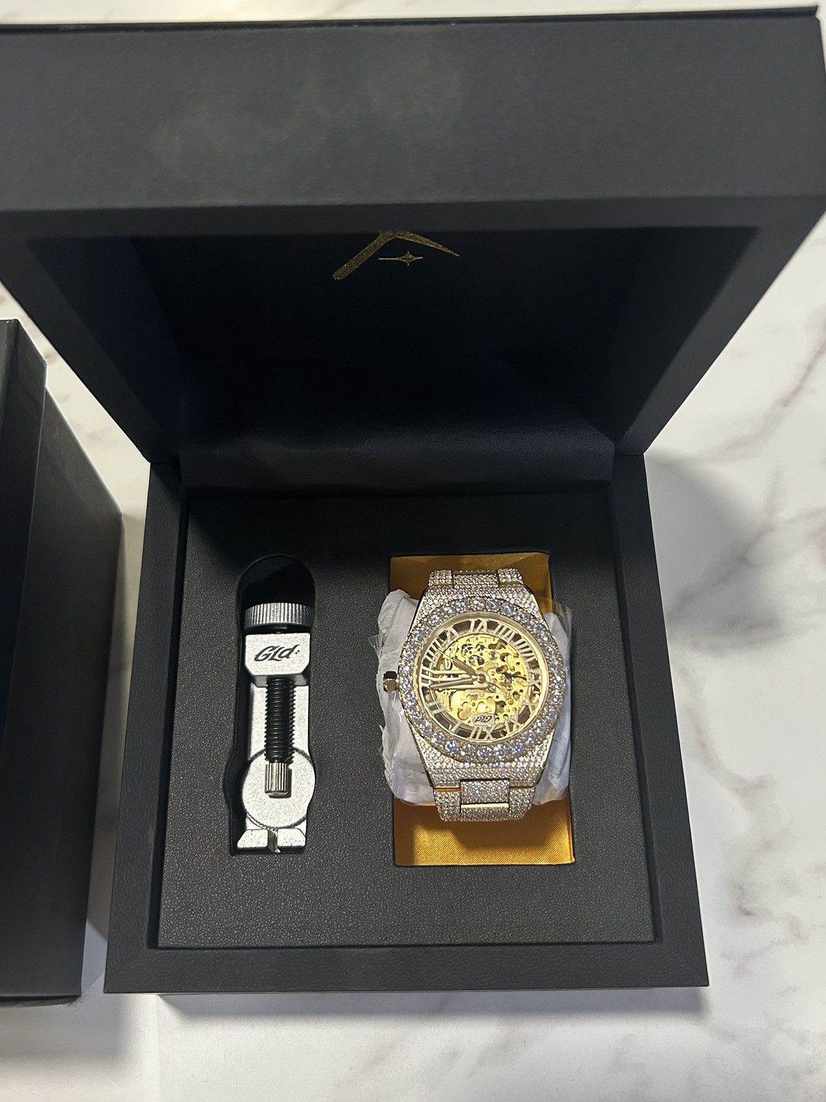 Other Shop GLD 42MM Iced Alpha Era Luminous Skeleton Size ONE SIZE - 2 Thumbnail
